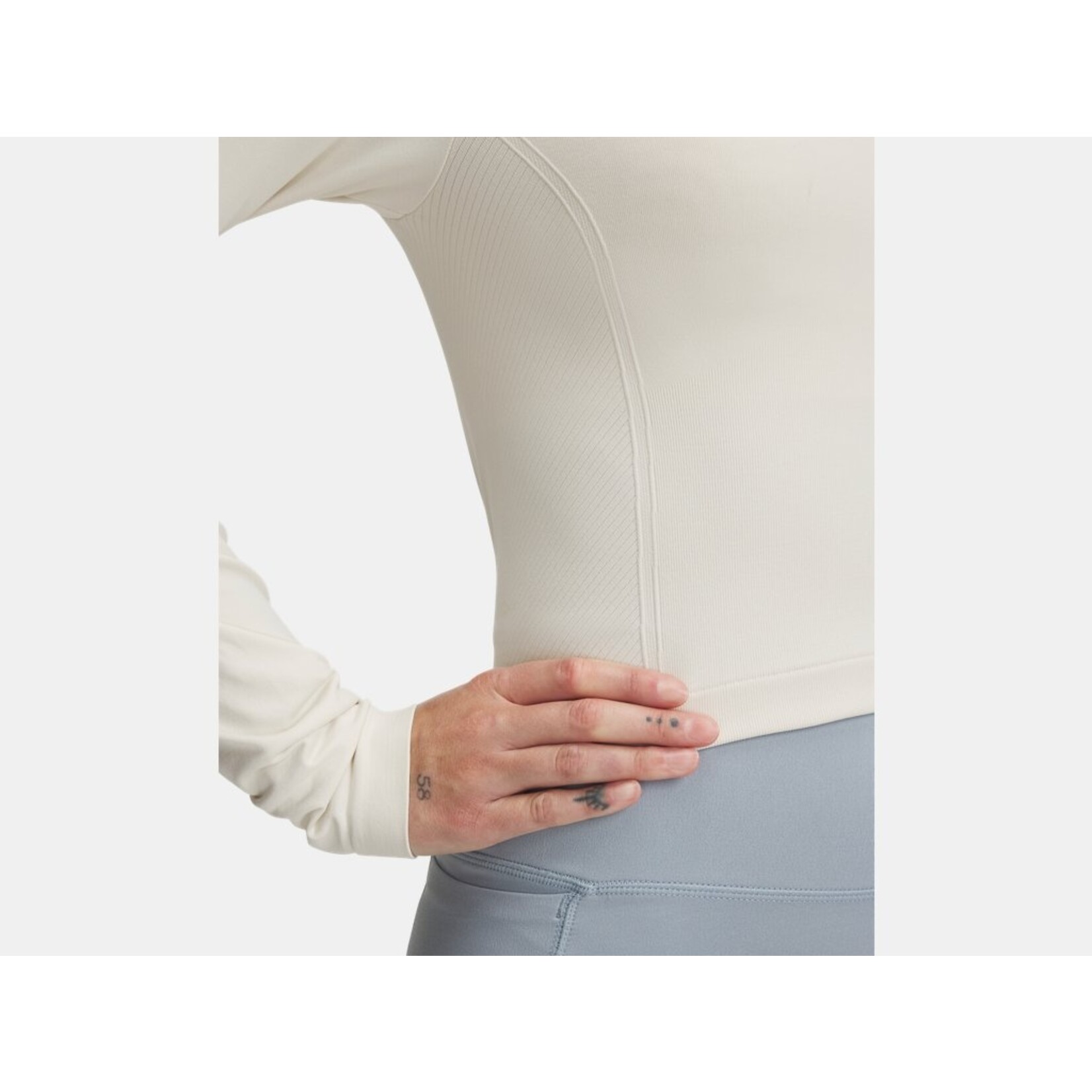 Under Armour UA Vanish Seamless LS-Stone White 279
