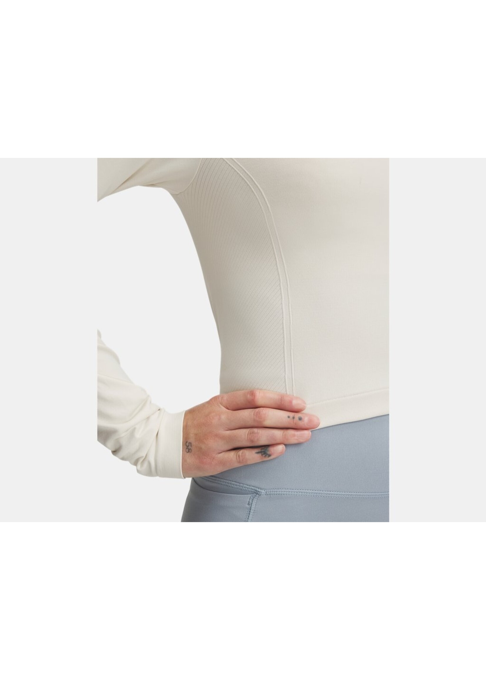 Under Armour UA Vanish Seamless LS-Stone White 279