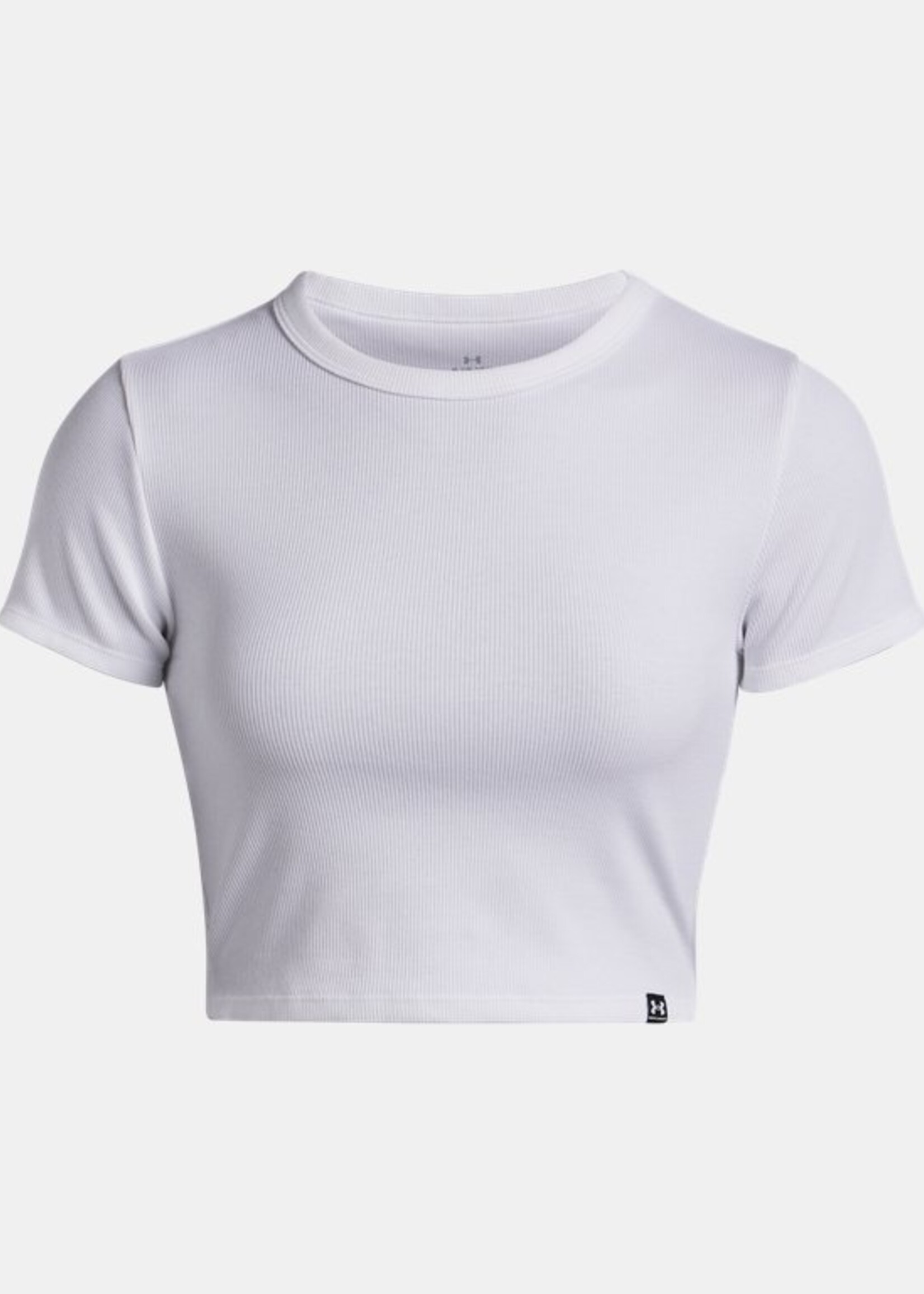 Under Armour UA Rival Rib Baby T-Shirt-WHT