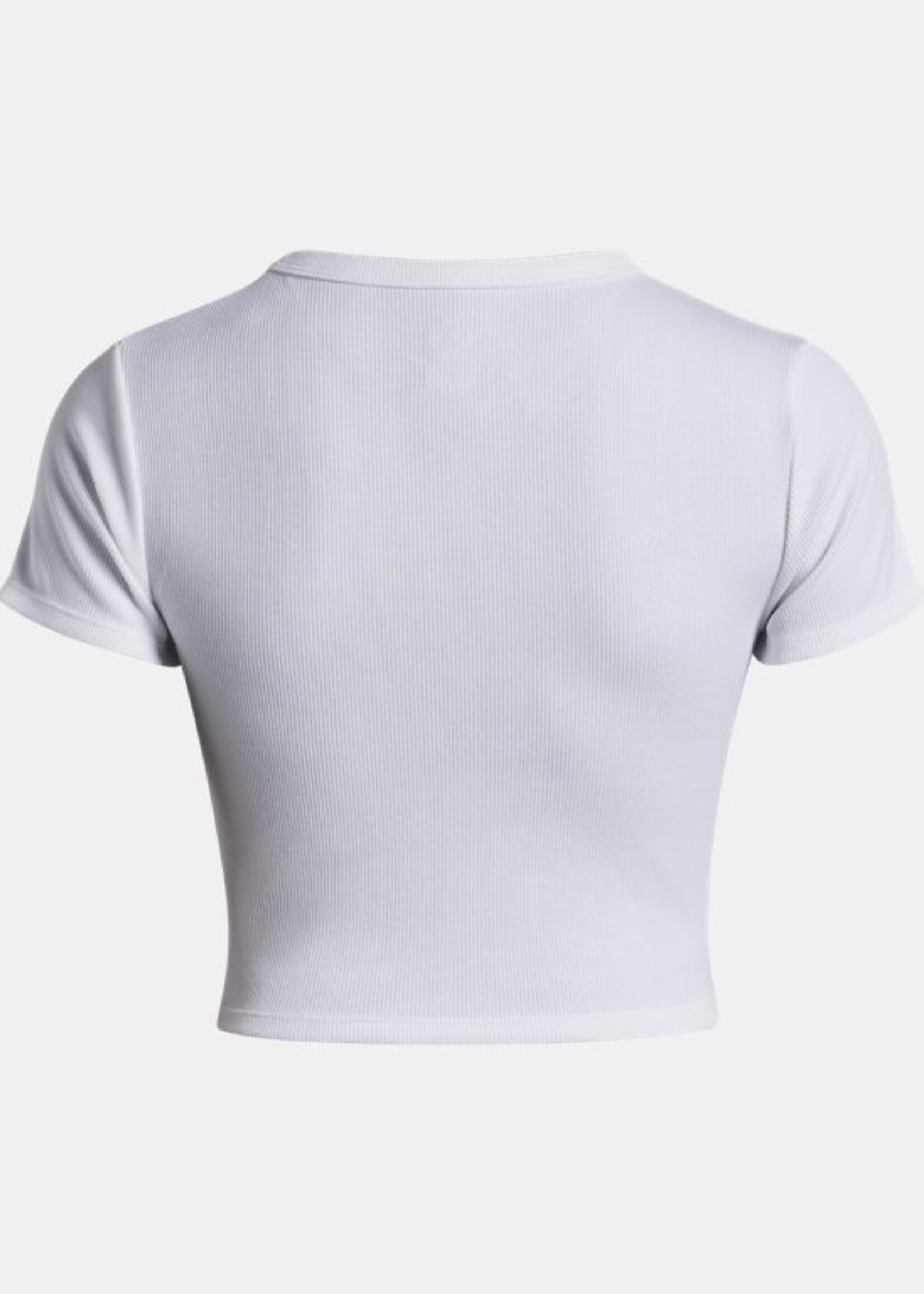 Under Armour UA Rival Rib Baby T-Shirt-WHT