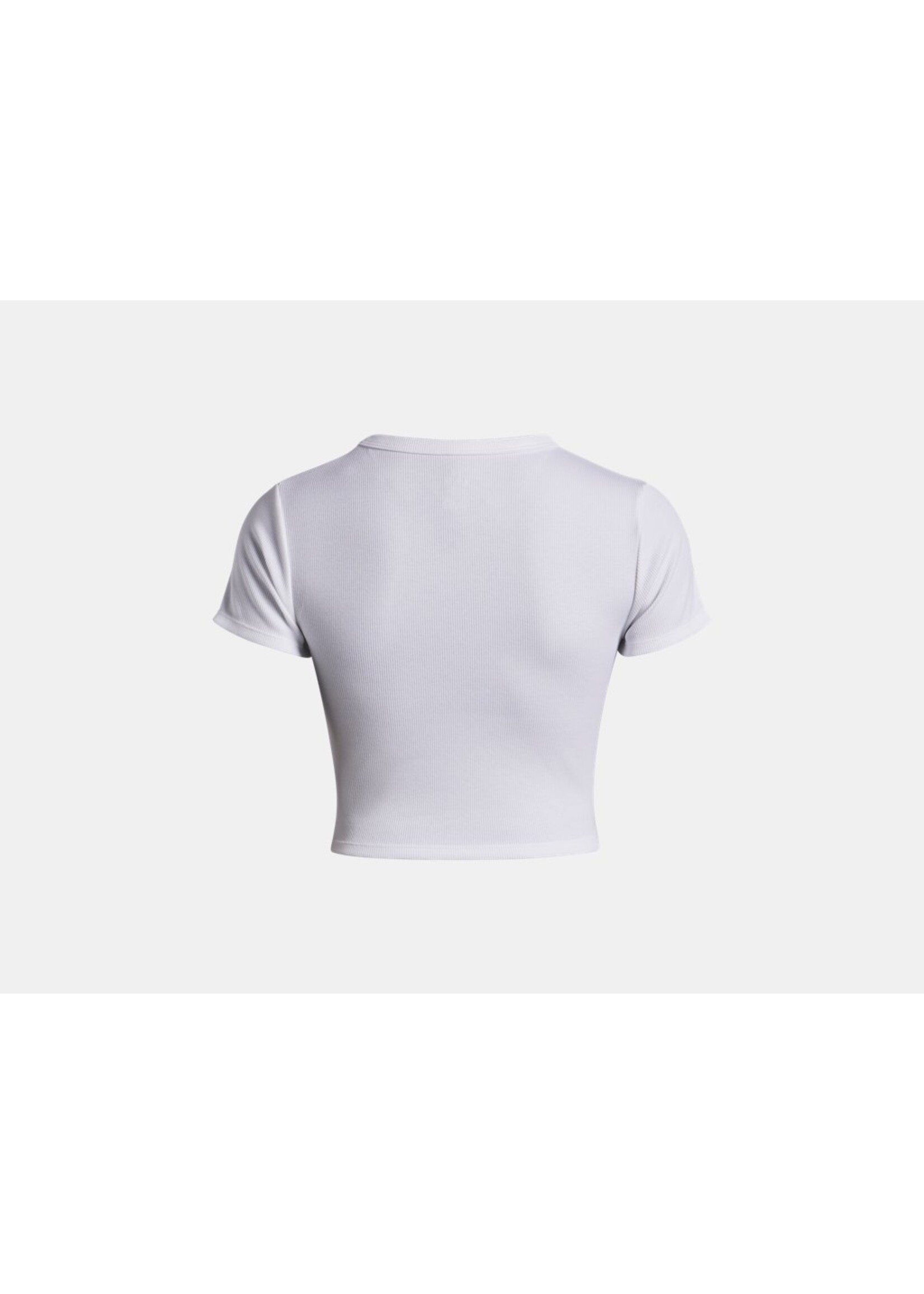 Under Armour UA Rival Rib Baby T-Shirt-WHT