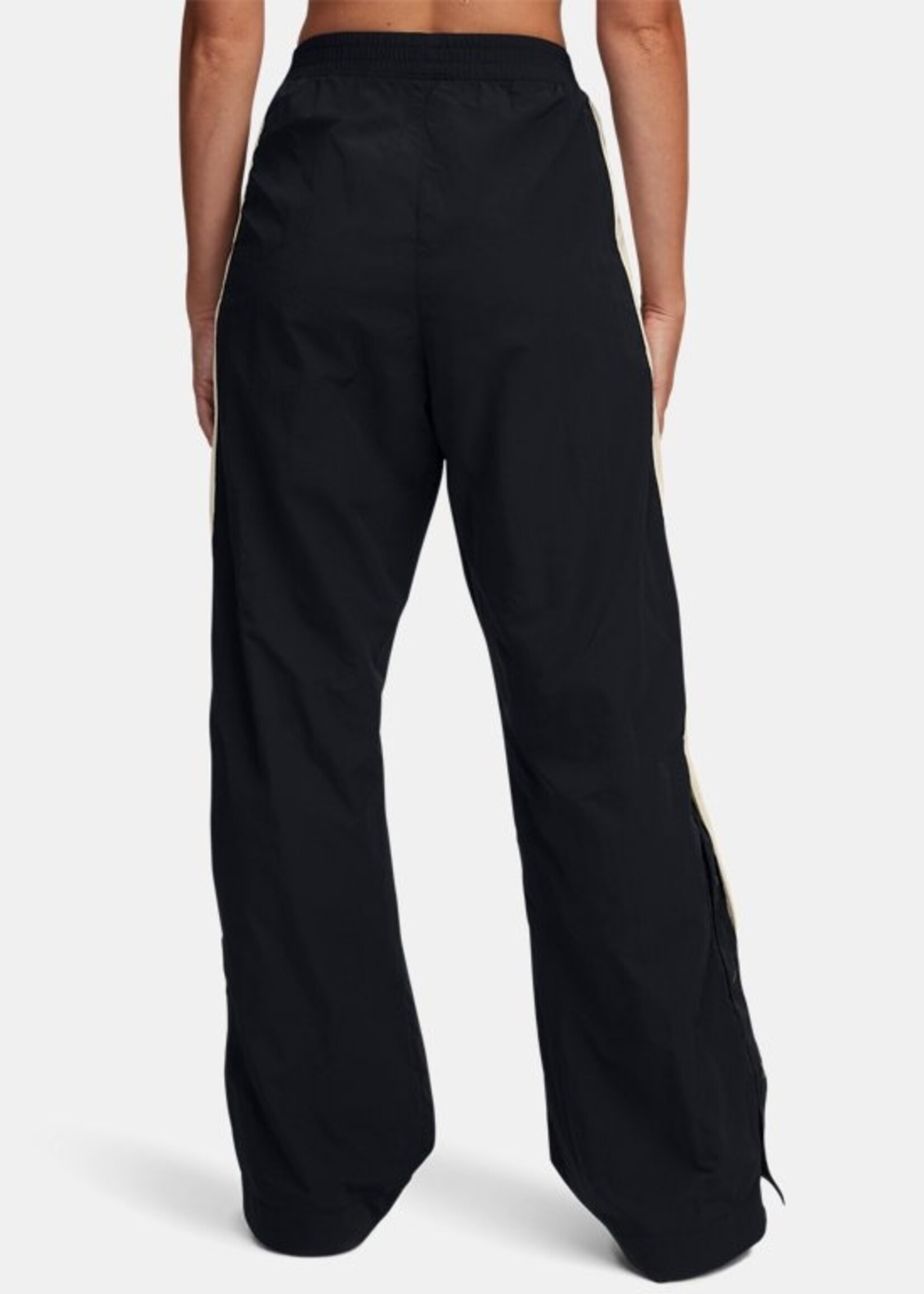 Under Armour UA Icon Crinkle Women's Tear-Away Pants-BLK