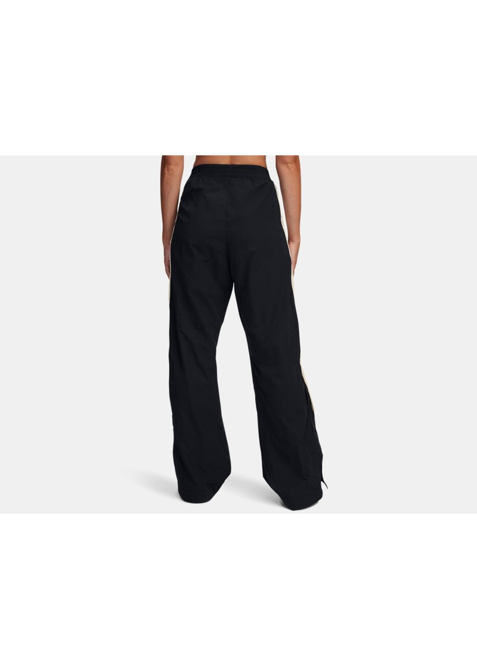 Under Armour UA Icon Crinkle Women's Tear-Away Pants-BLK