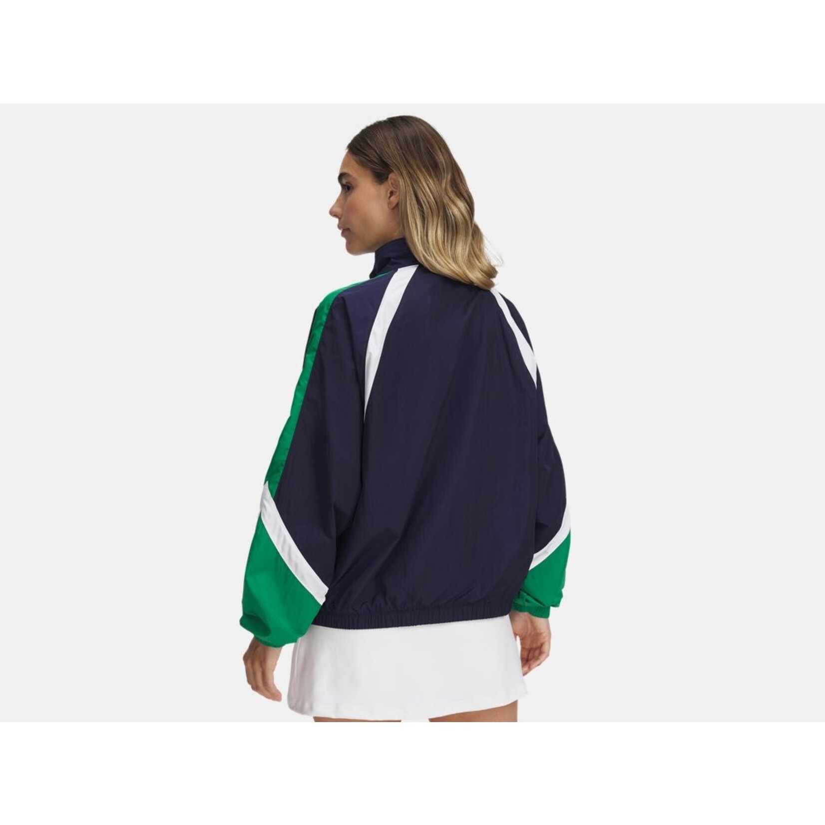 Under Armour UA Icon Crinkle Track Jacket-BLU