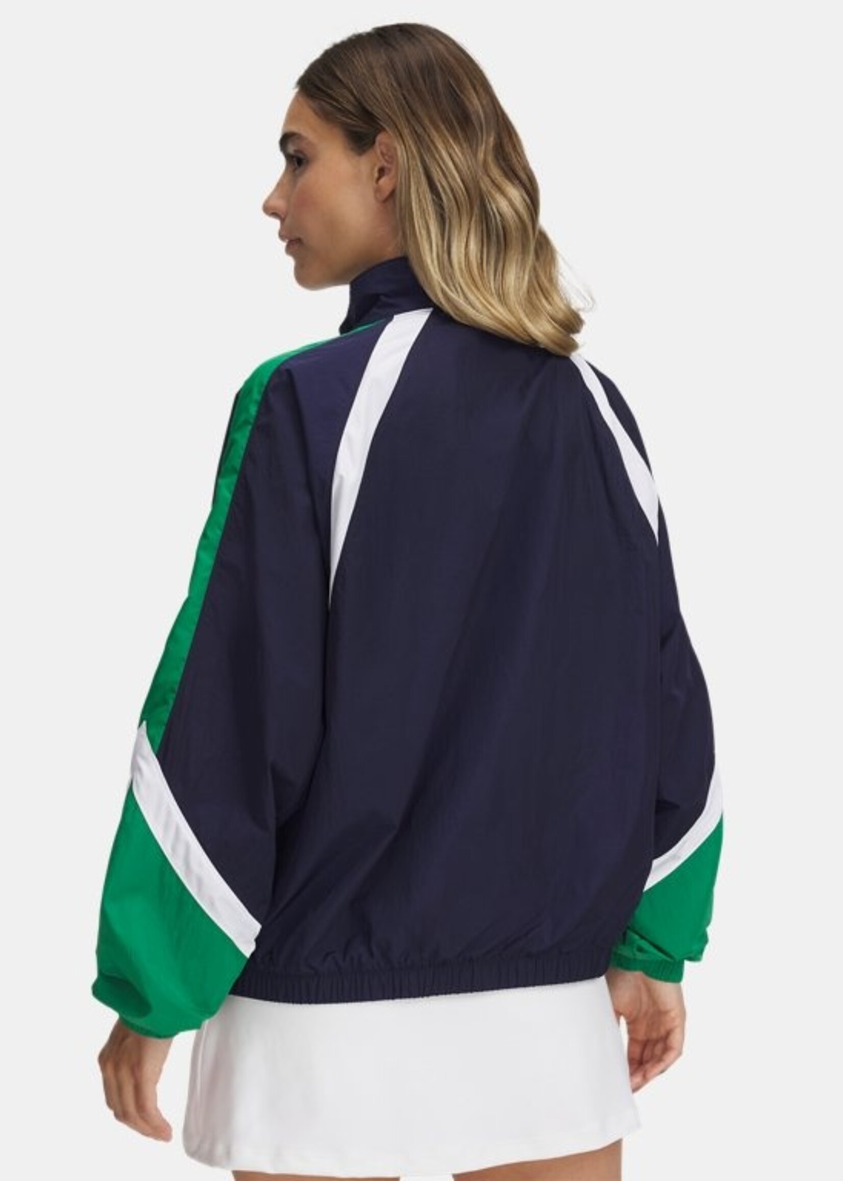 Under Armour UA Icon Crinkle Track Jacket-BLU