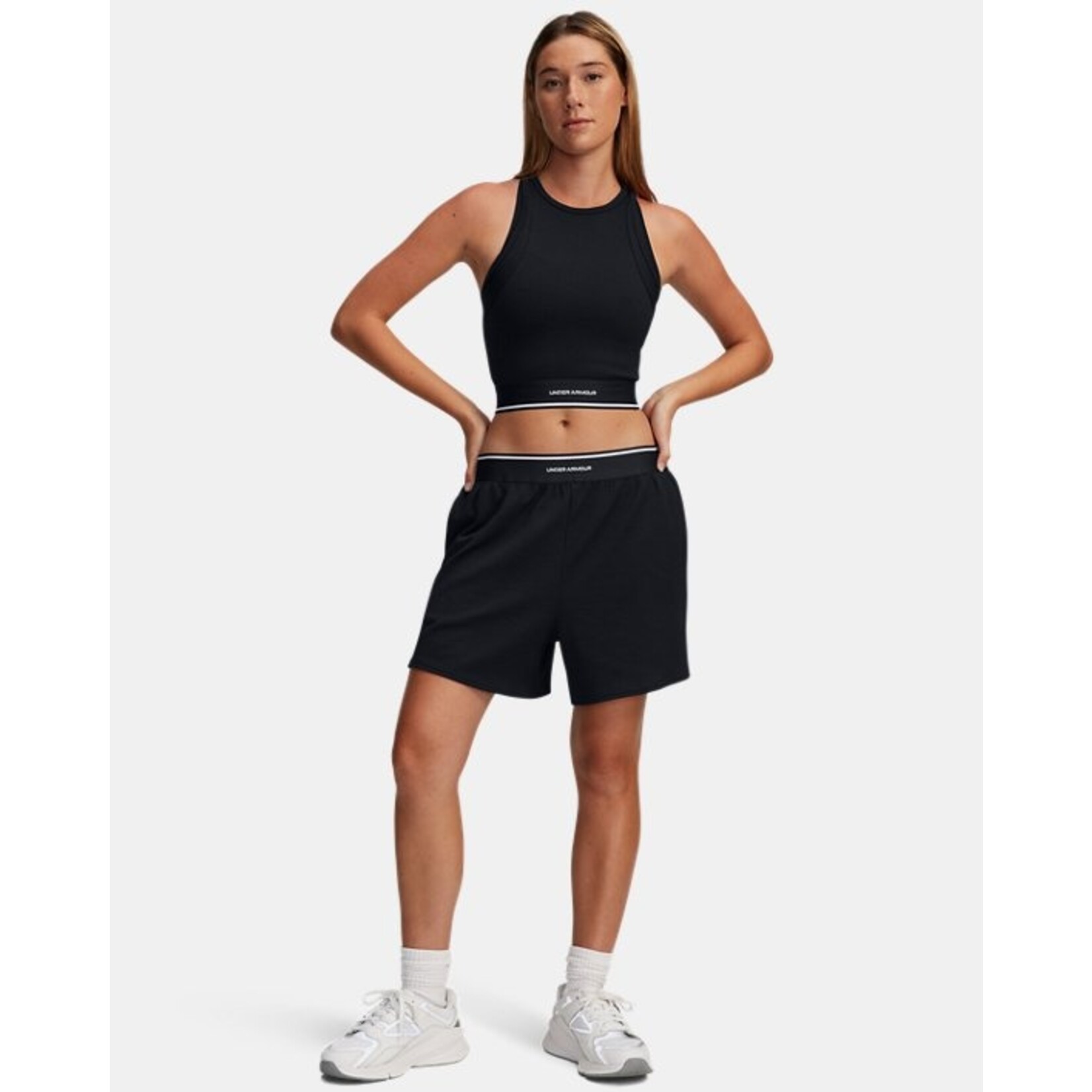Under Armour UA Meridian Rib Women's 4.5" Shorts blk