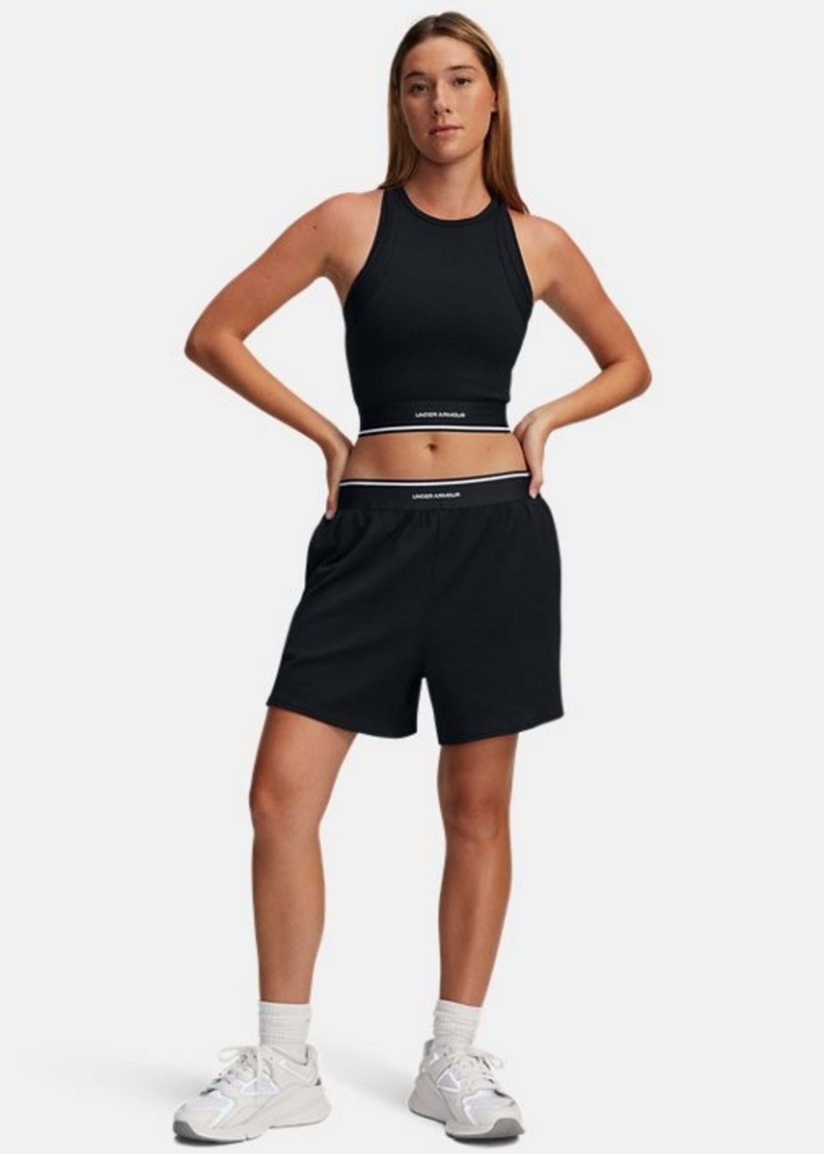 Under Armour UA Meridian Rib Women's 4.5" Shorts blk