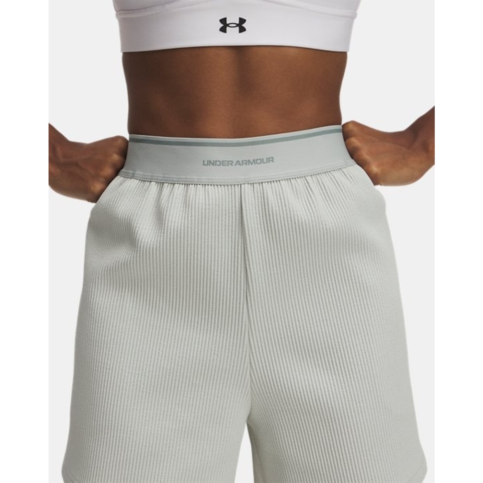Under Armour UA Meridian Rib Women's 4.5" Shorts Mint
