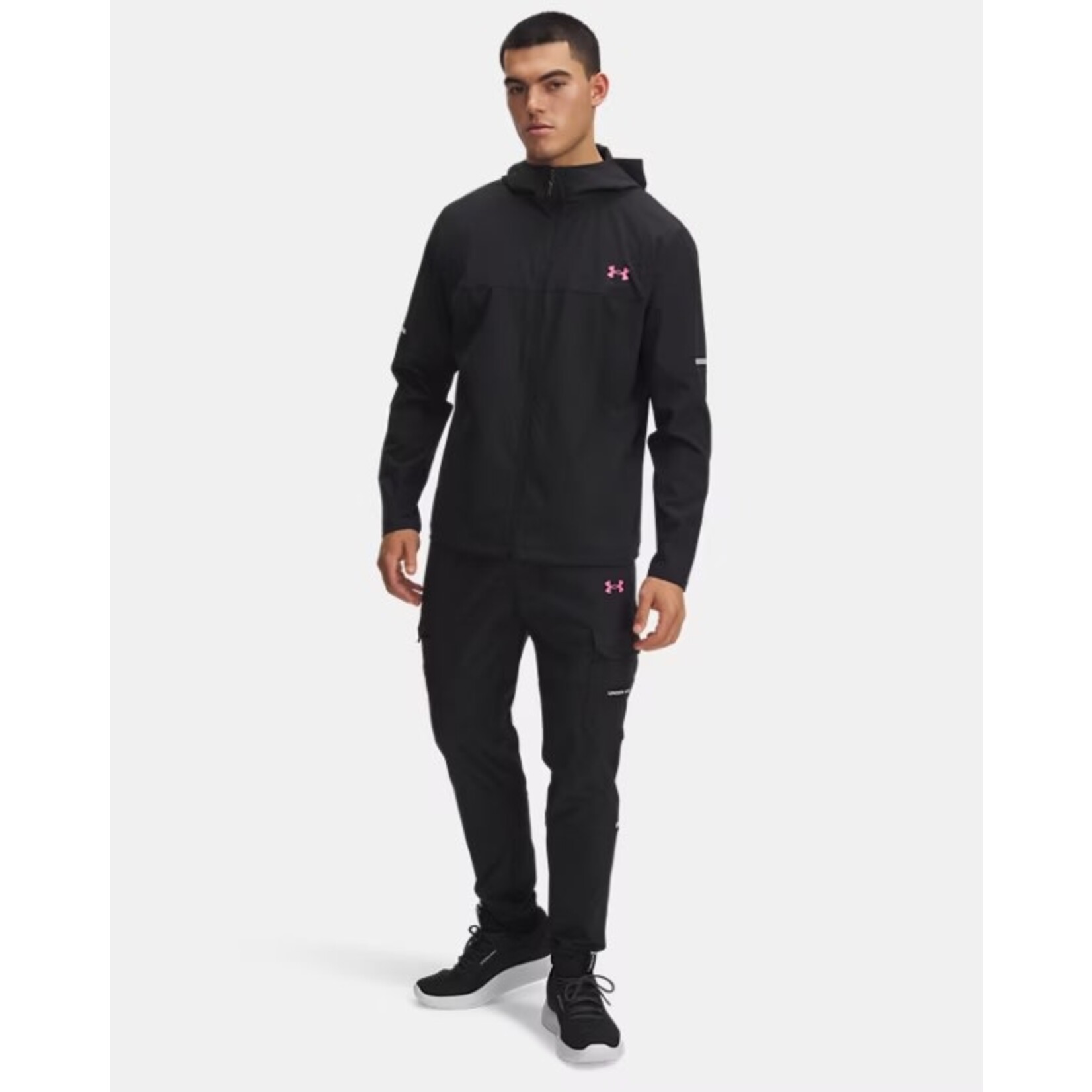 Under Armour Ua Tech Utility Woven Jacket-Blk