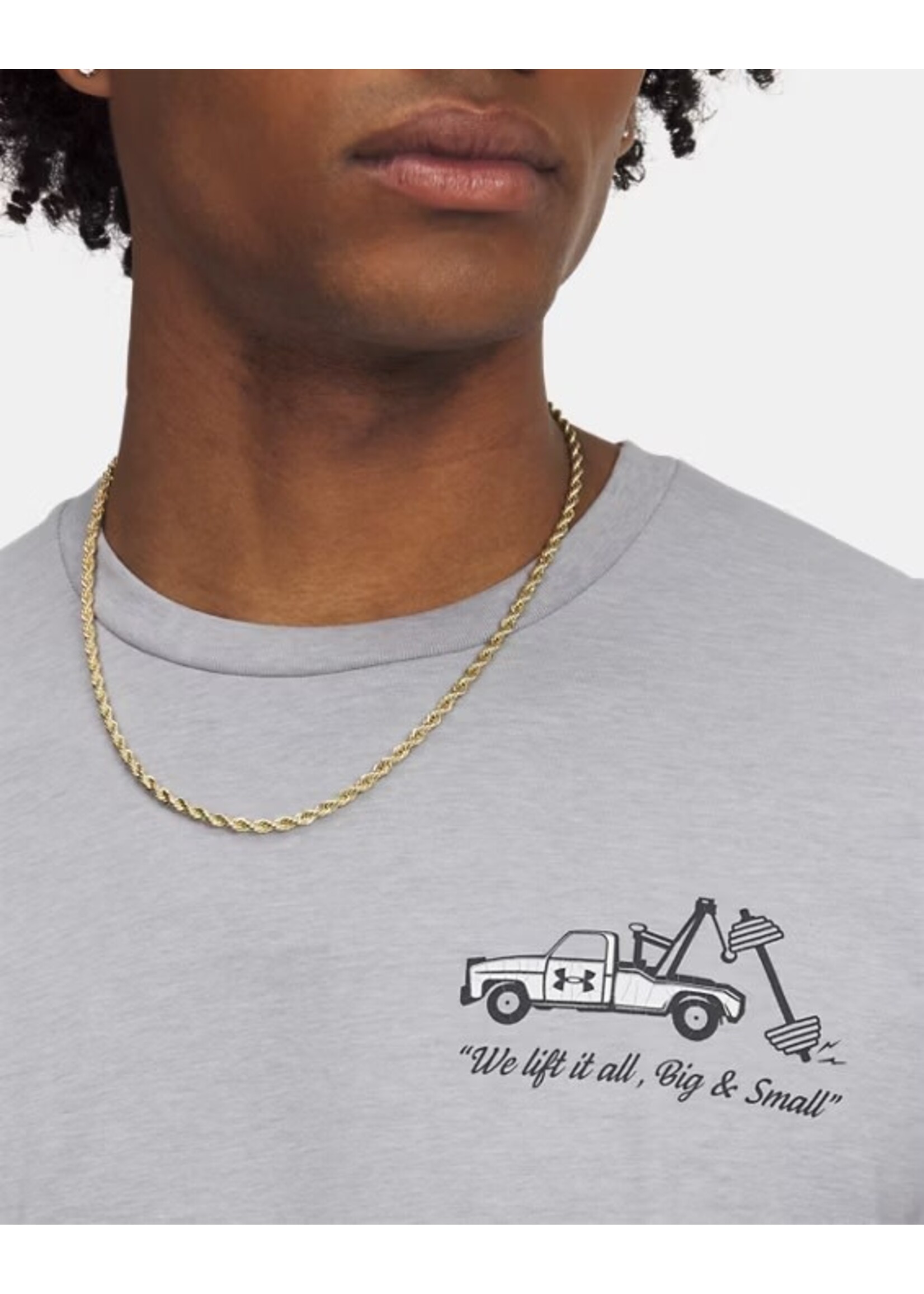 Under Armour Ua 60/40S Body Shop Ss-Gry