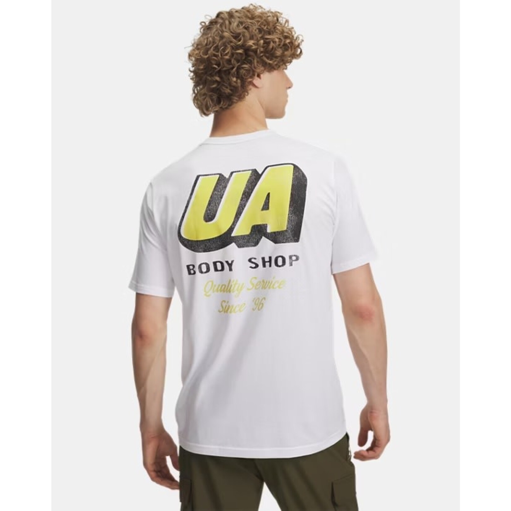 Under Armour Ua 60/40S Body Shop Ss-Wht