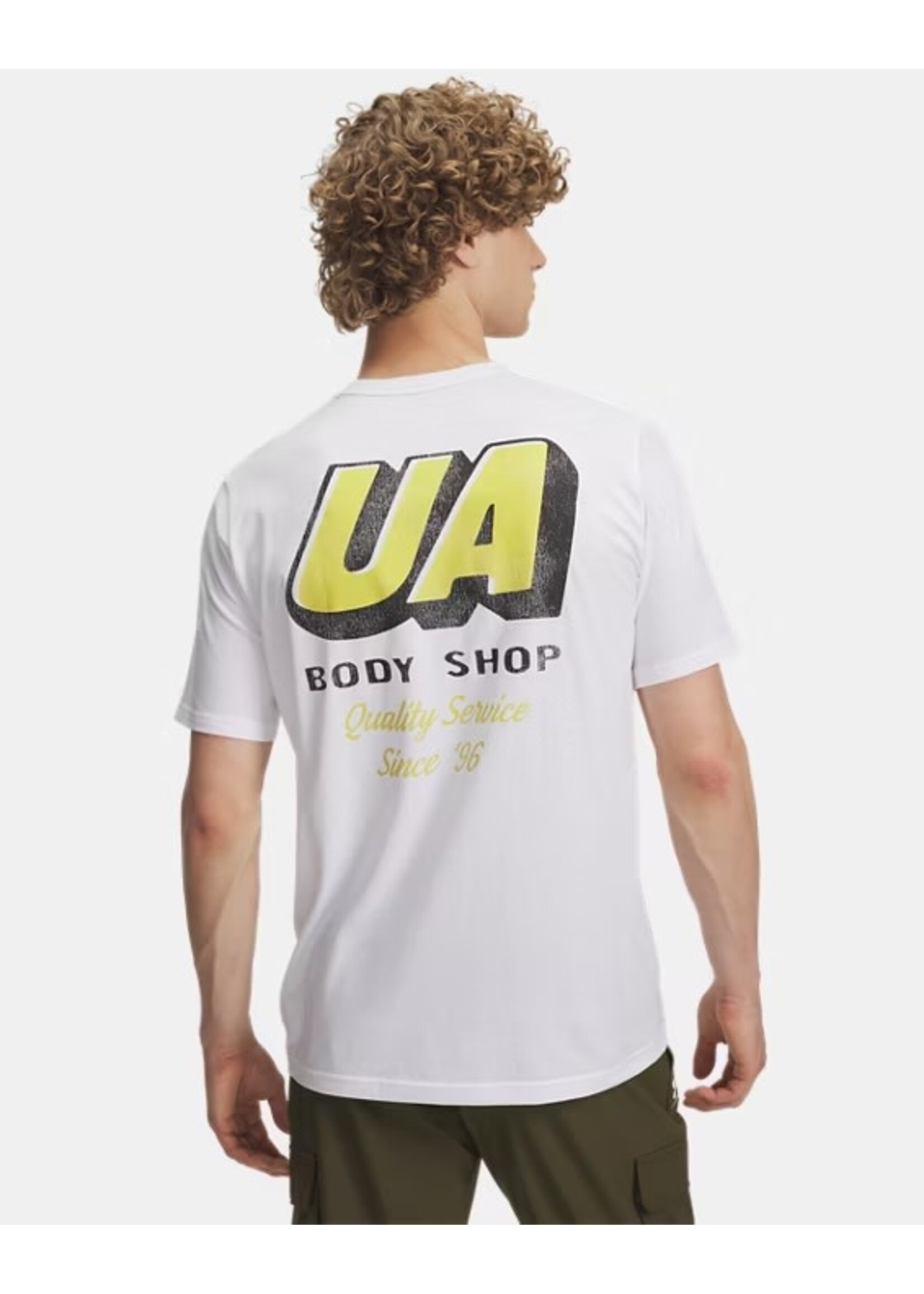 Under Armour Ua 60/40S Body Shop Ss-Wht