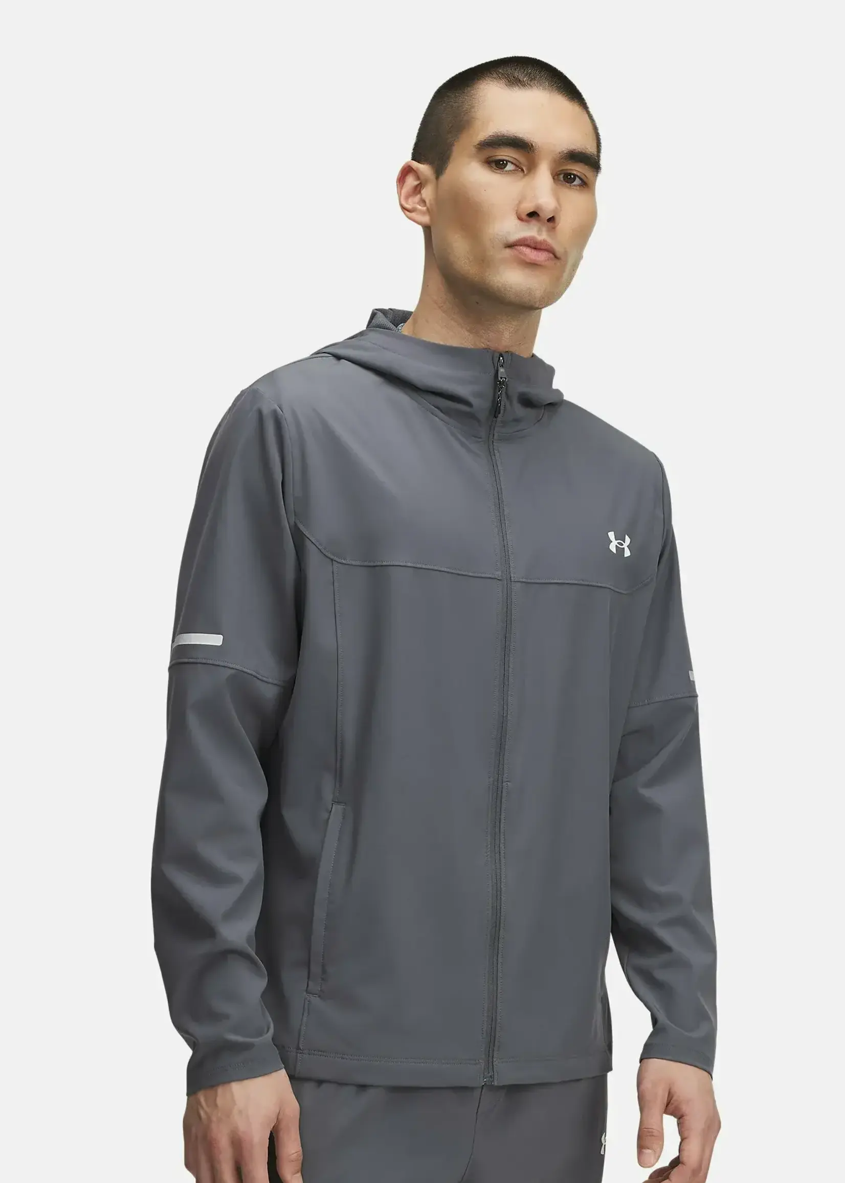 Under Armour Ua Tech Utility Woven Jacket-Gry