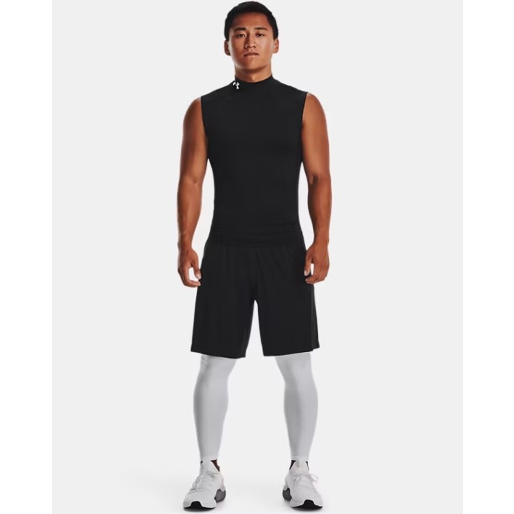 Under Armour UA HG Armour Comp Mock SL-BLK