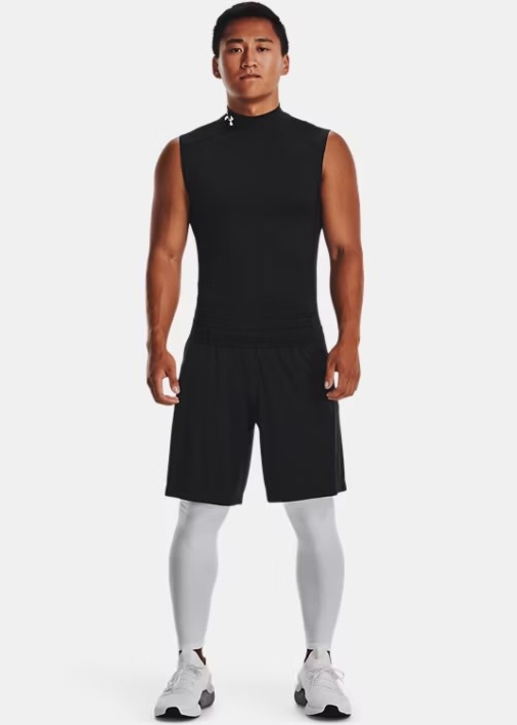 Under Armour UA HG Armour Comp Mock SL-BLK
