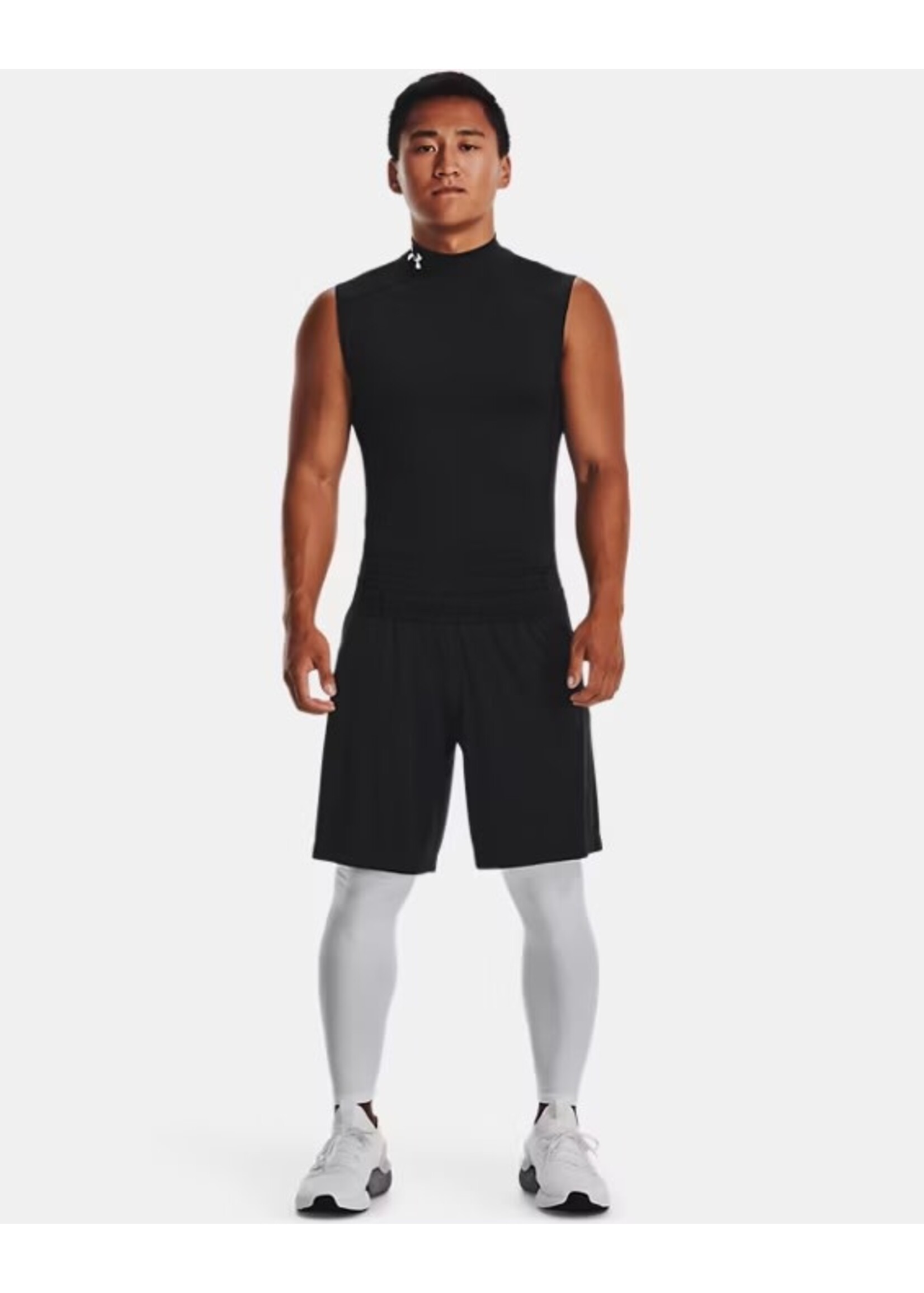 Under Armour UA HG Armour Comp Mock SL-BLK
