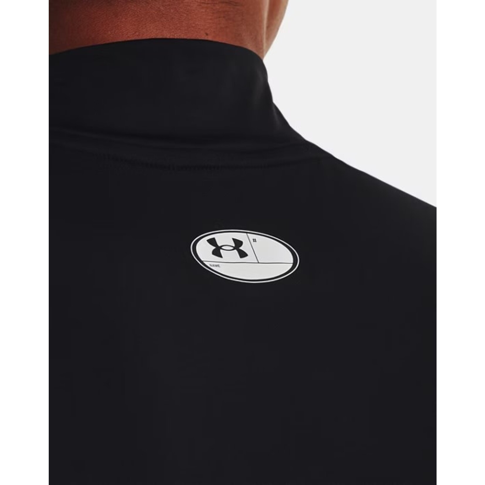 Under Armour UA HG Armour Comp Mock SL-BLK
