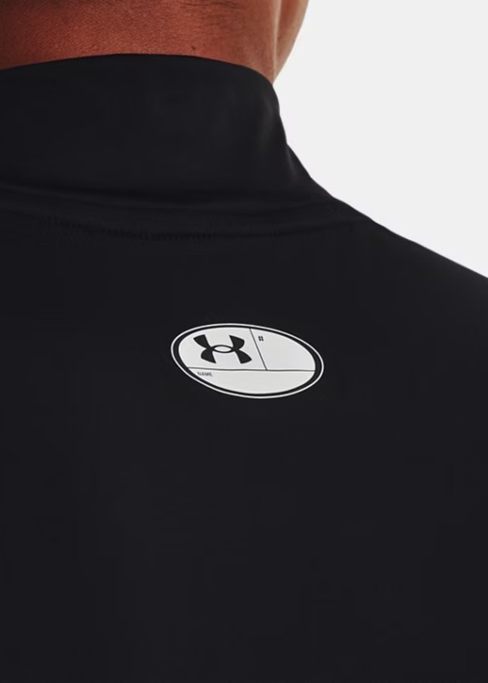 Under Armour UA HG Armour Comp Mock SL-BLK