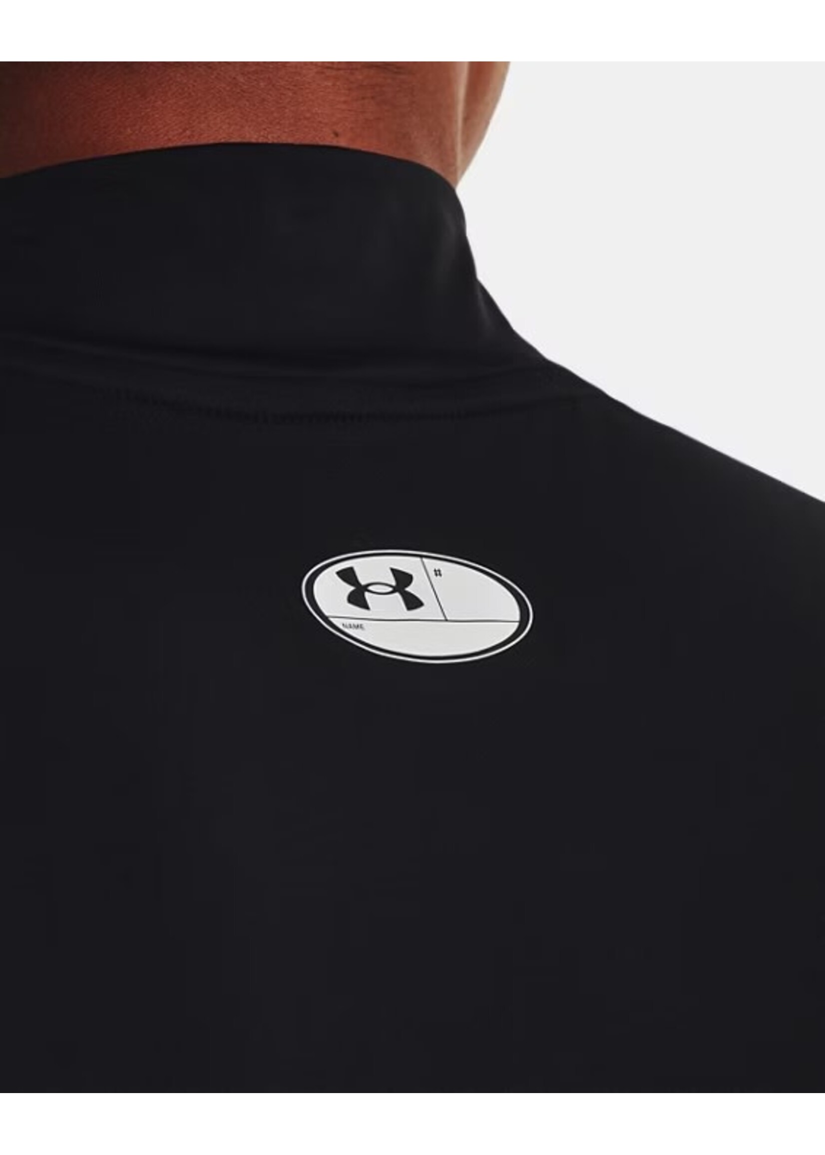 Under Armour UA HG Armour Comp Mock SL-BLK