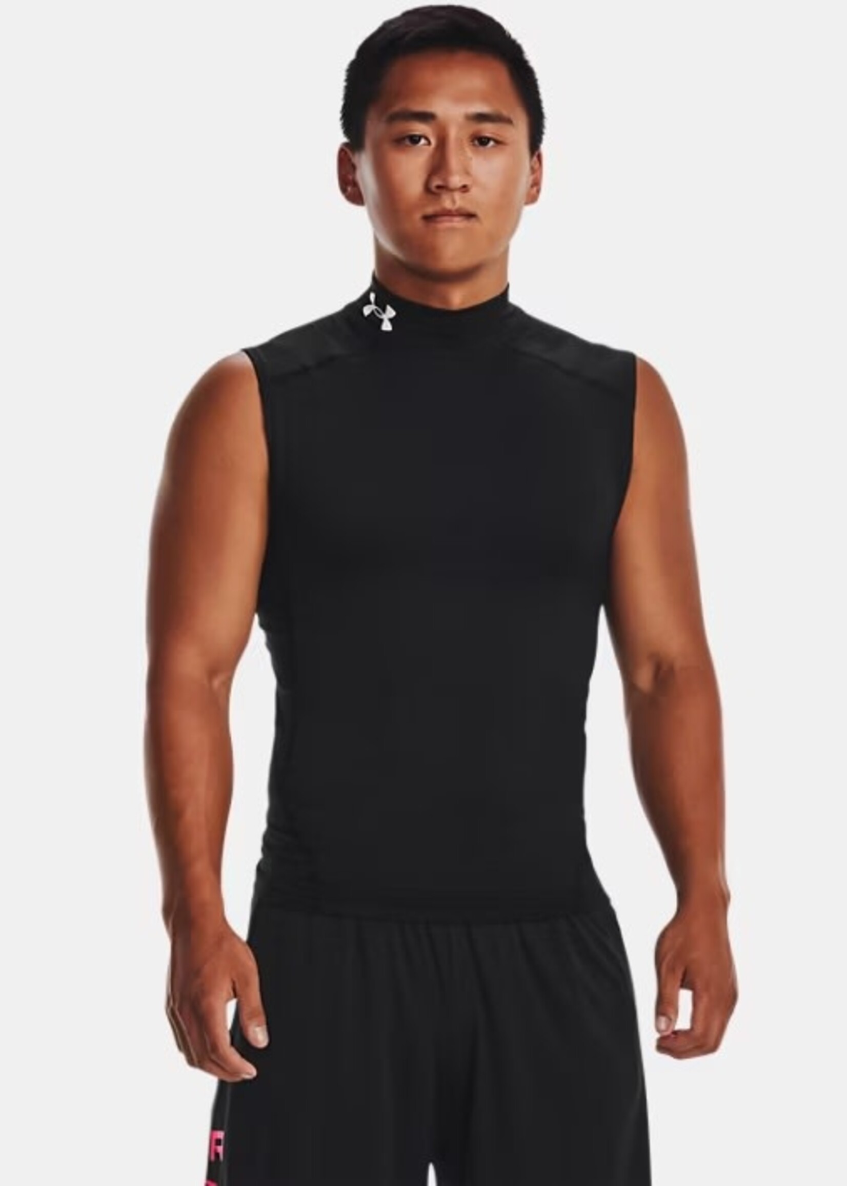Under Armour UA HG Armour Comp Mock SL-BLK