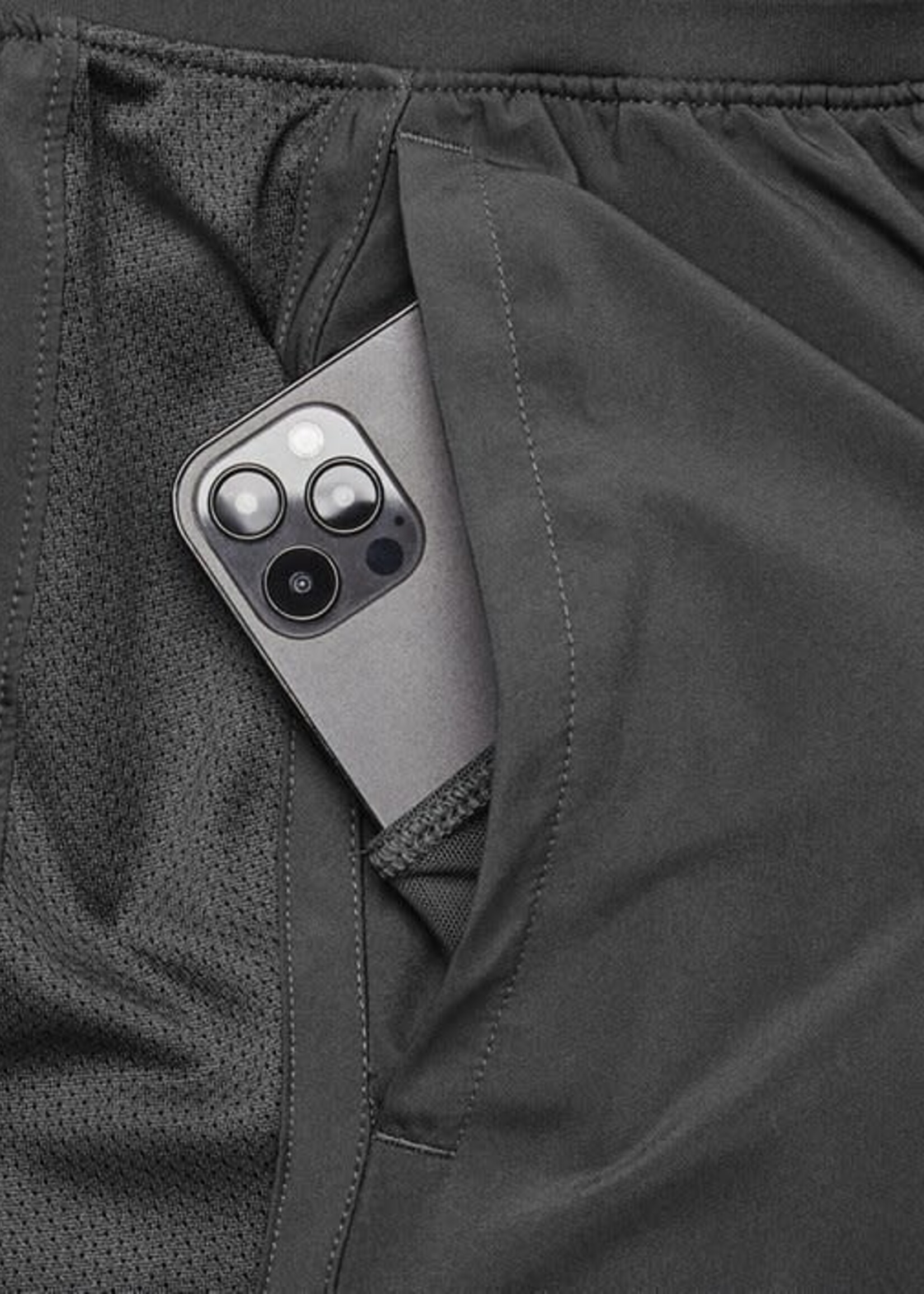 Under Armour Ua Launch 5'' 2-In-1 Shorts-Gry