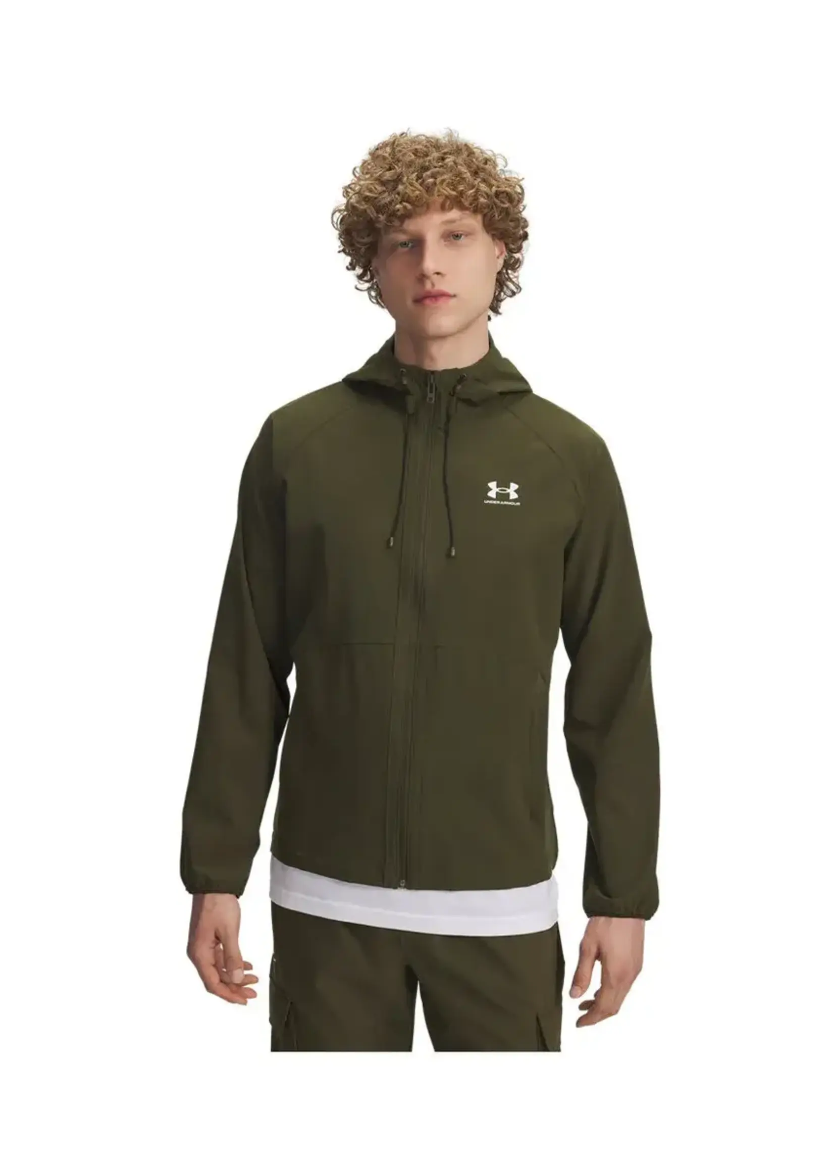 Under Armour Ua Vibe Woven Jacket-Grn 308