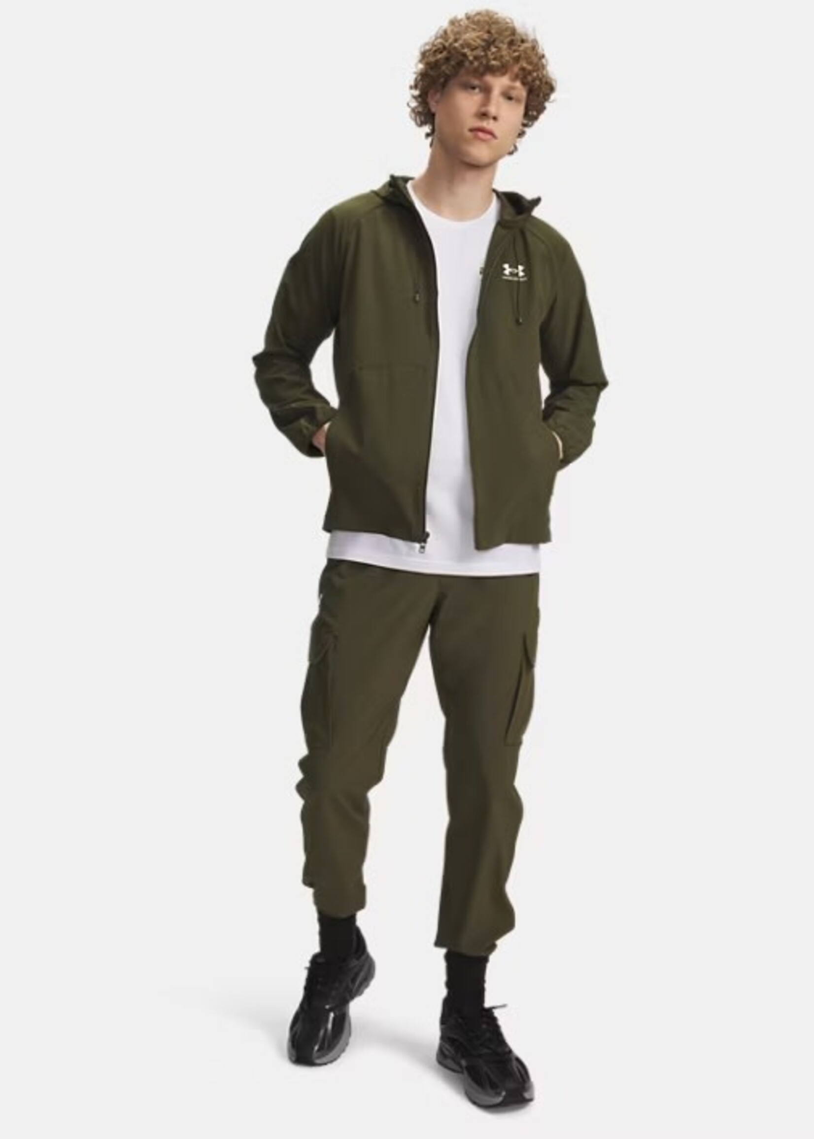 Under Armour Ua Vibe Woven Jacket-Grn 308