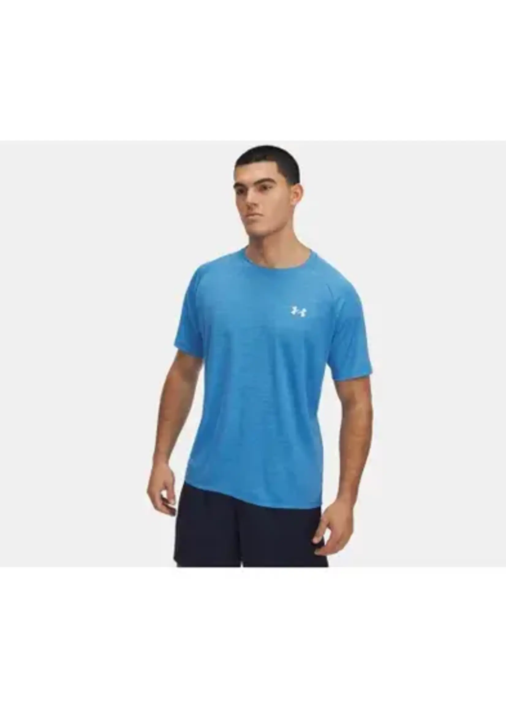 Under Armour Ua Tech Textured Ss-Blu 402