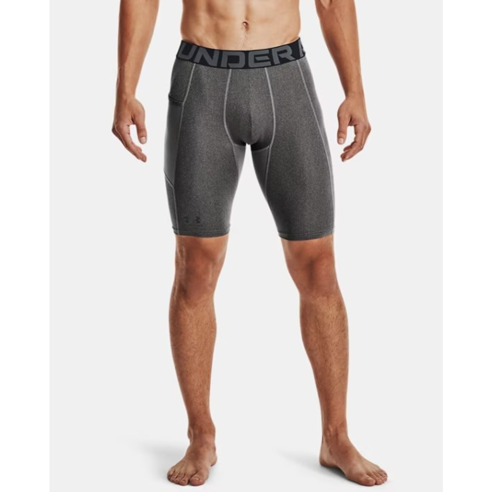 Under Armour Ua Hg Armour Lng Shorts-Gry