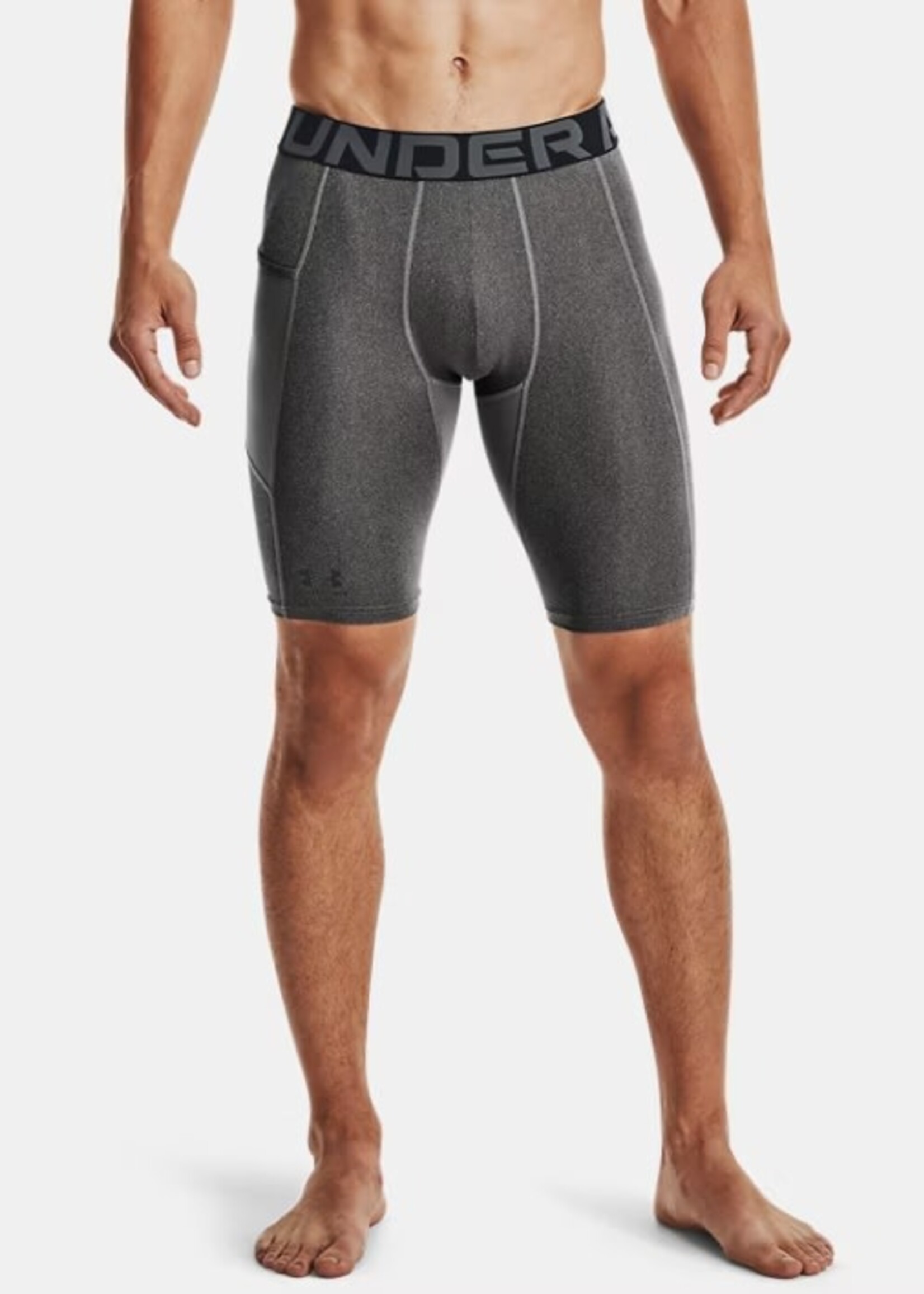Under Armour Ua Hg Armour Lng Shorts-Gry