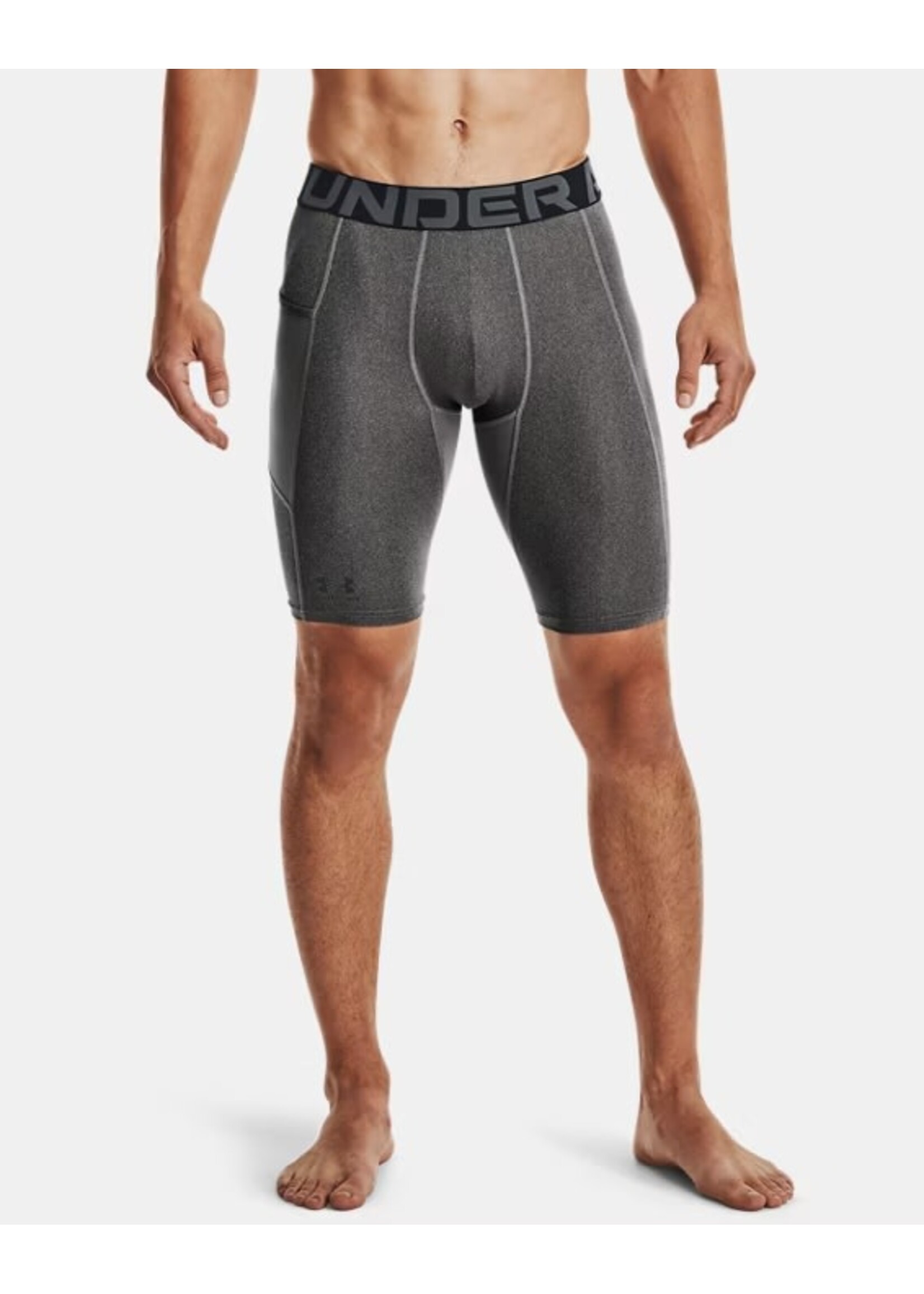 Under Armour Ua Hg Armour Lng Shorts-Gry