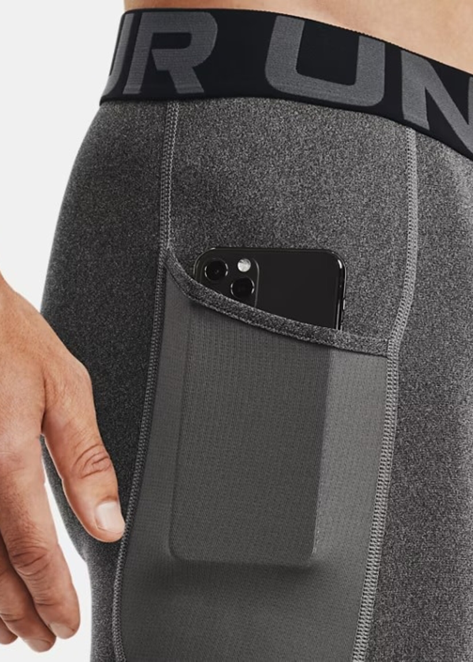 Under Armour Ua Hg Armour Lng Shorts-Gry