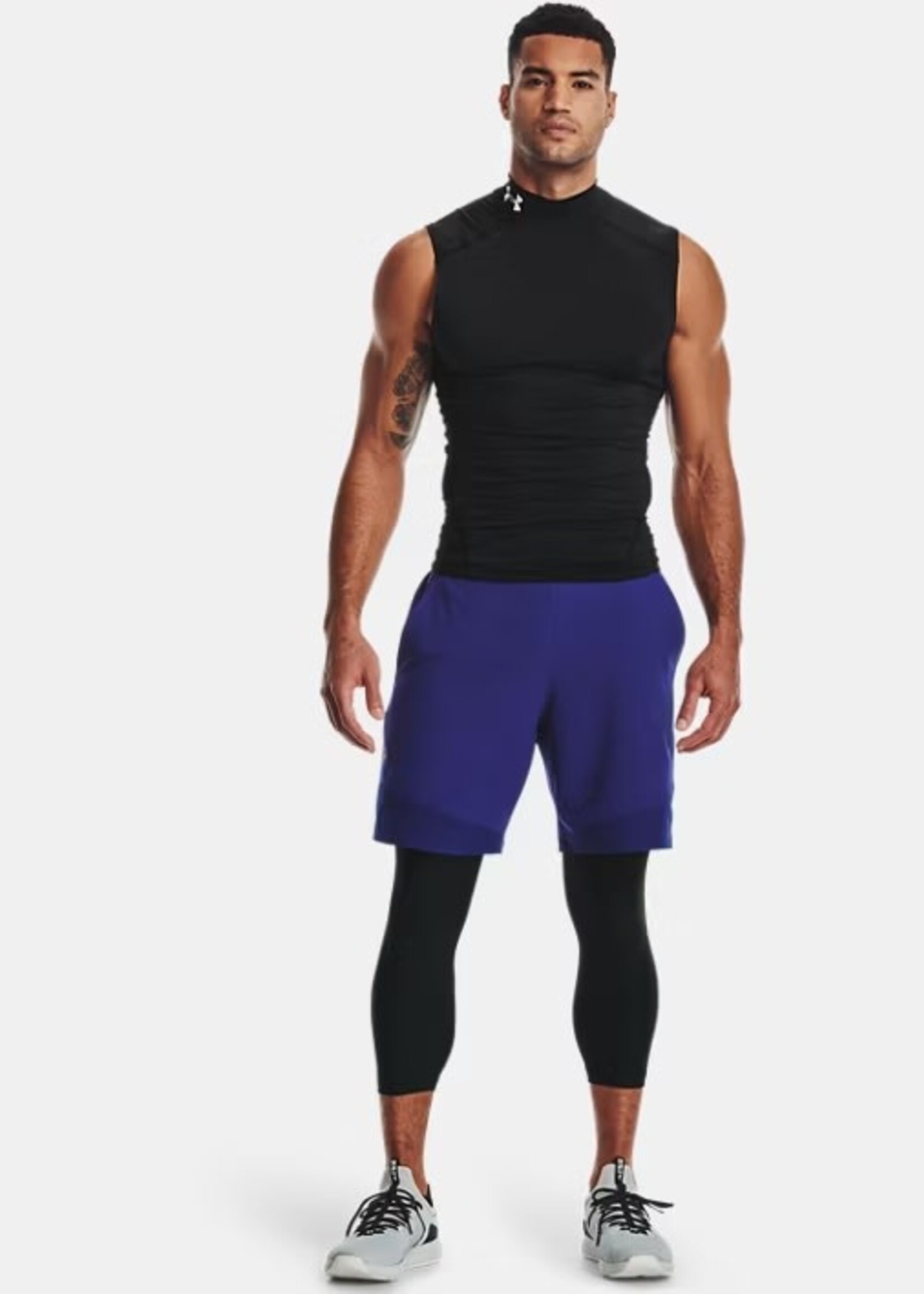 Under Armour Ua Hg Armour 3/4 Legging-Blk 001