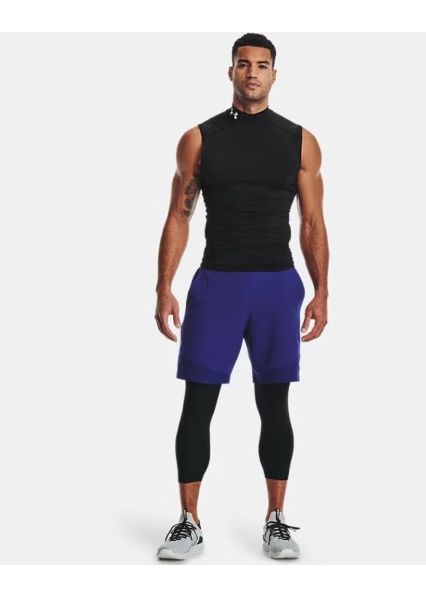 Under Armour Ua Hg Armour 3/4 Legging-Blk 001