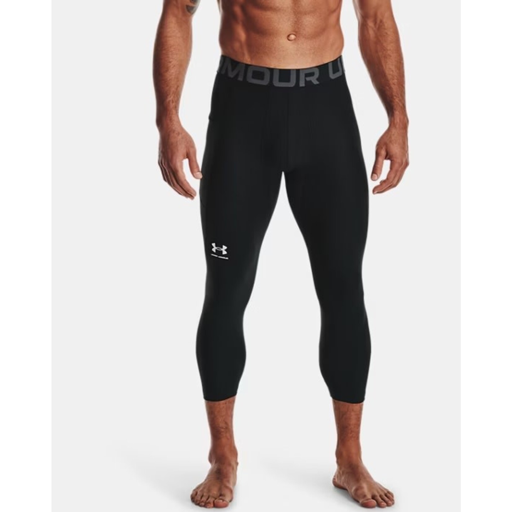 Under Armour Ua Hg Armour 3/4 Legging-Blk 001