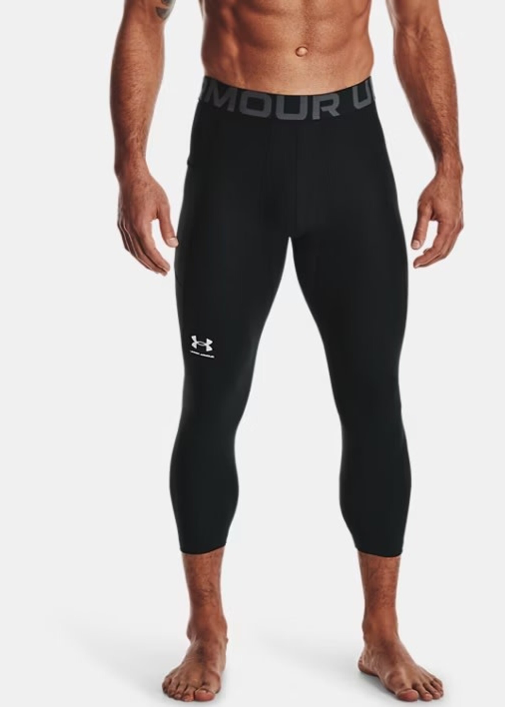 Under Armour Ua Hg Armour 3/4 Legging-Blk 001