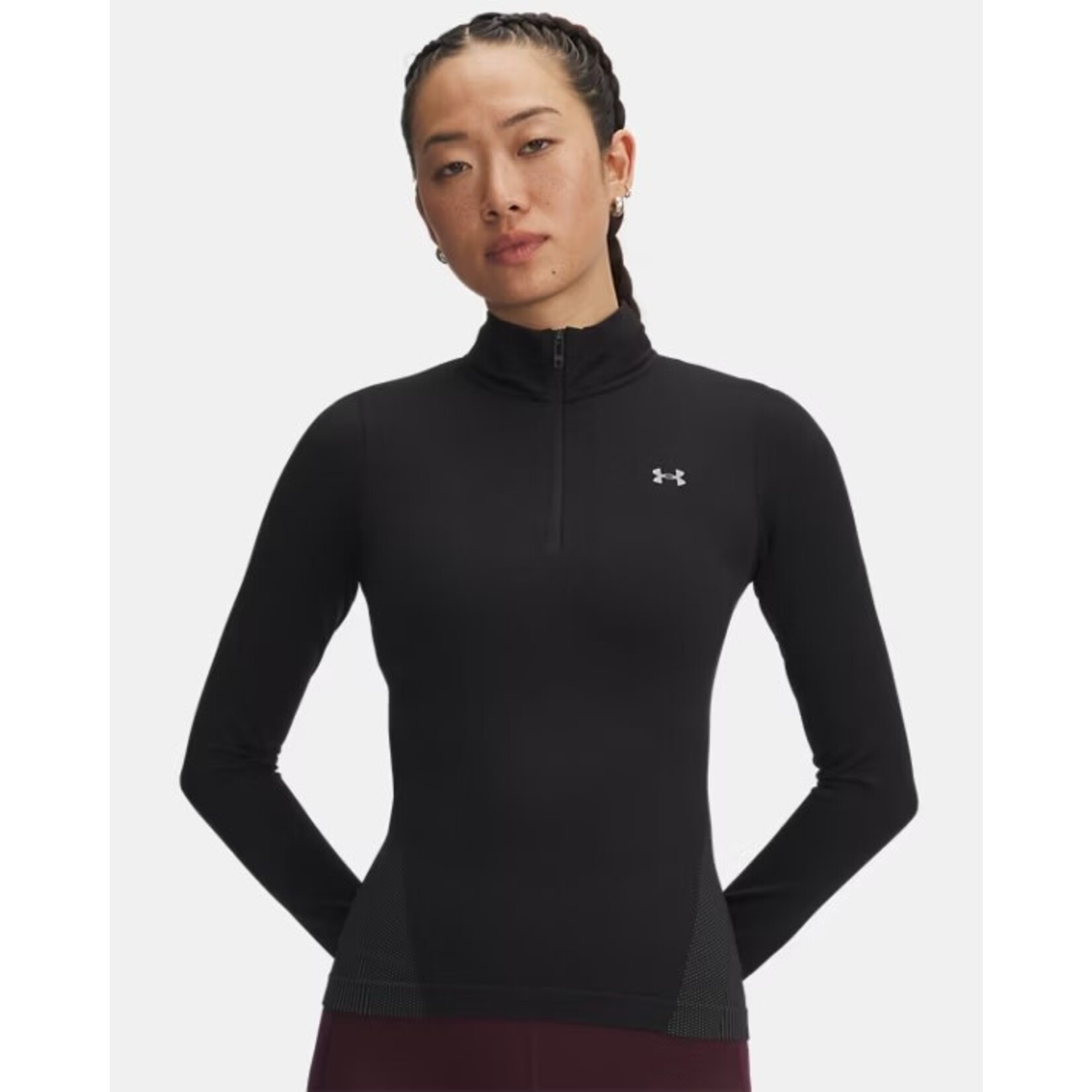 Under Armour Ua Vanish Seamless 1/4 Zip-Blk