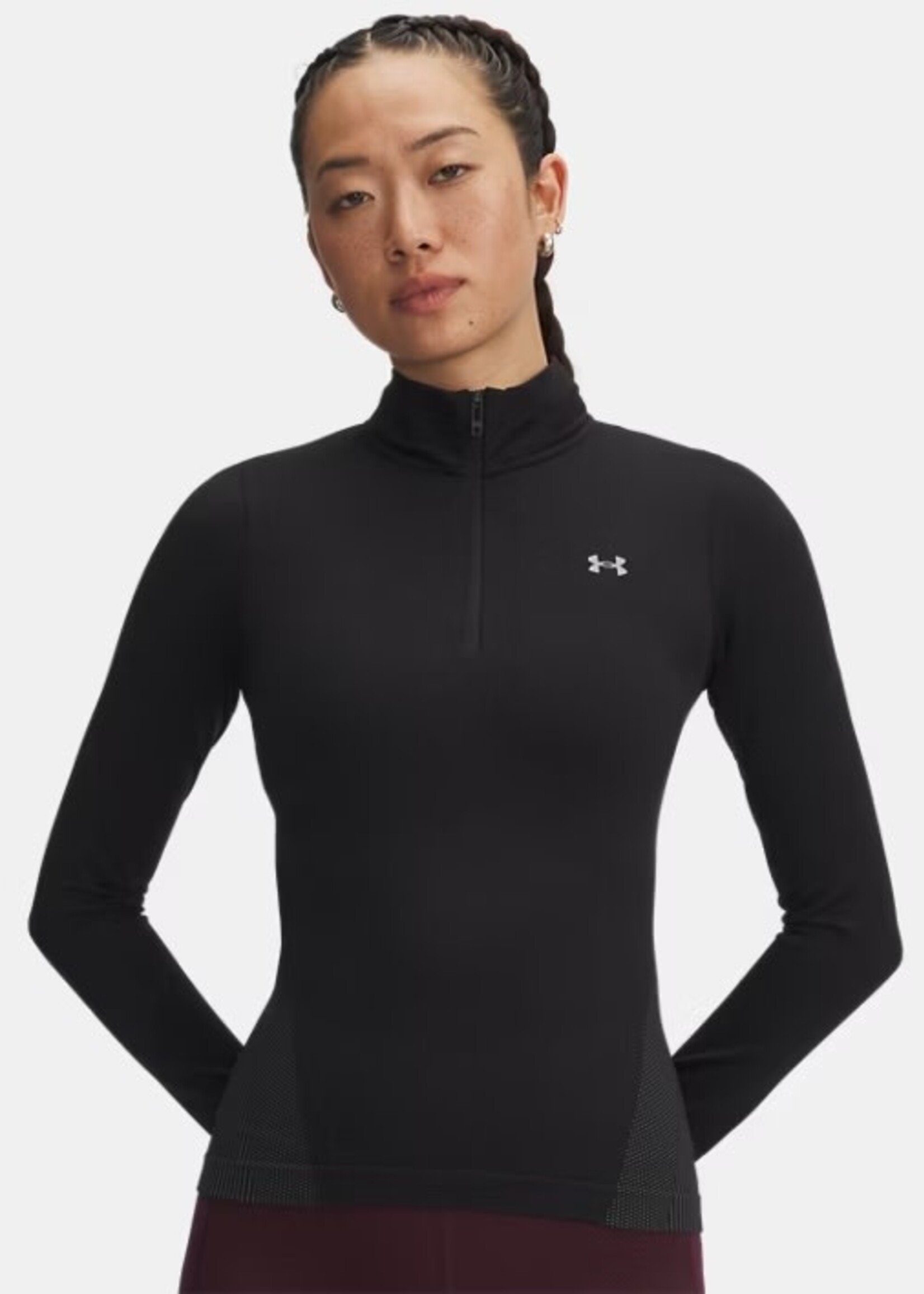Under Armour Ua Vanish Seamless 1/4 Zip-Blk