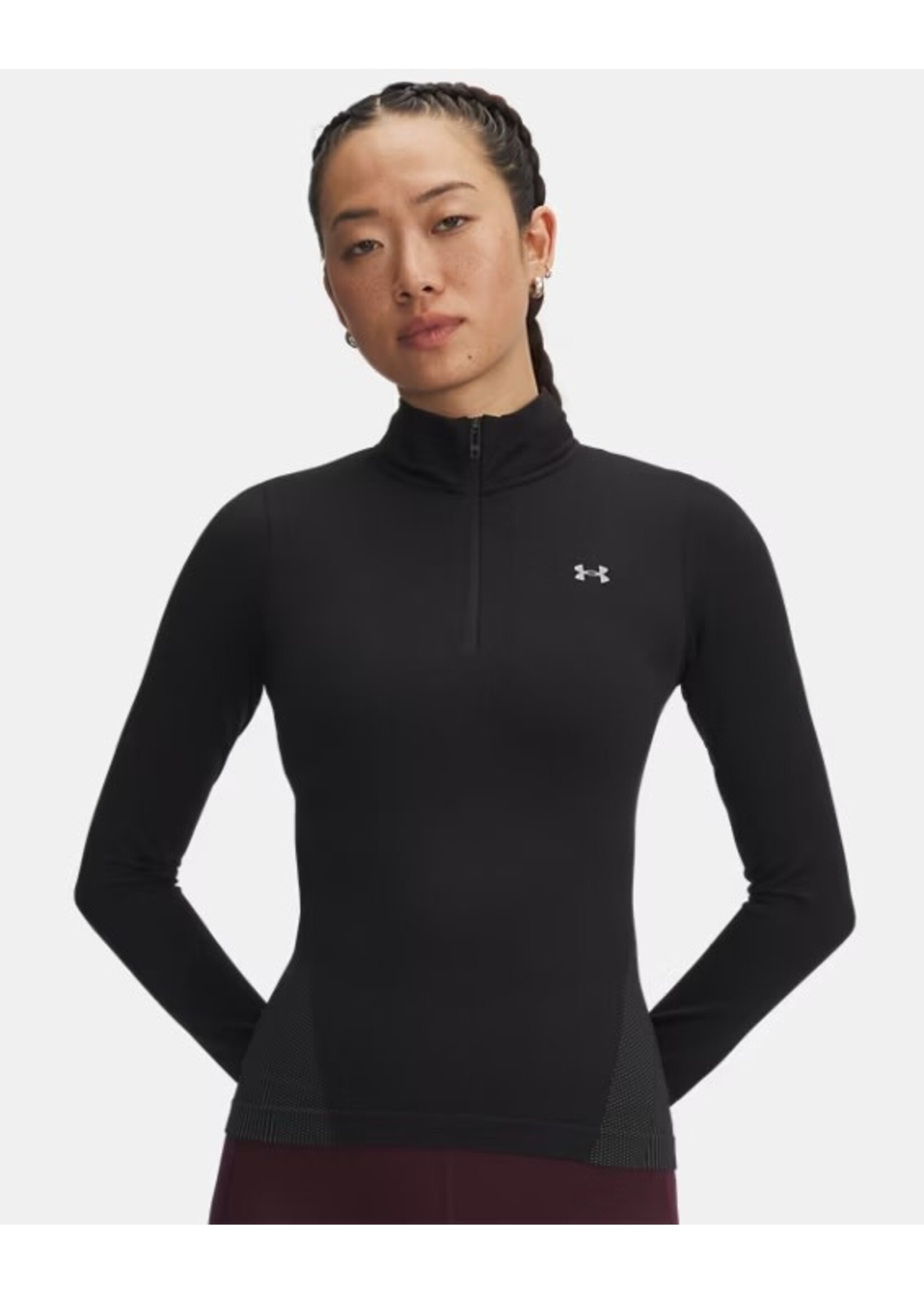 Under Armour Ua Vanish Seamless 1/4 Zip-Blk