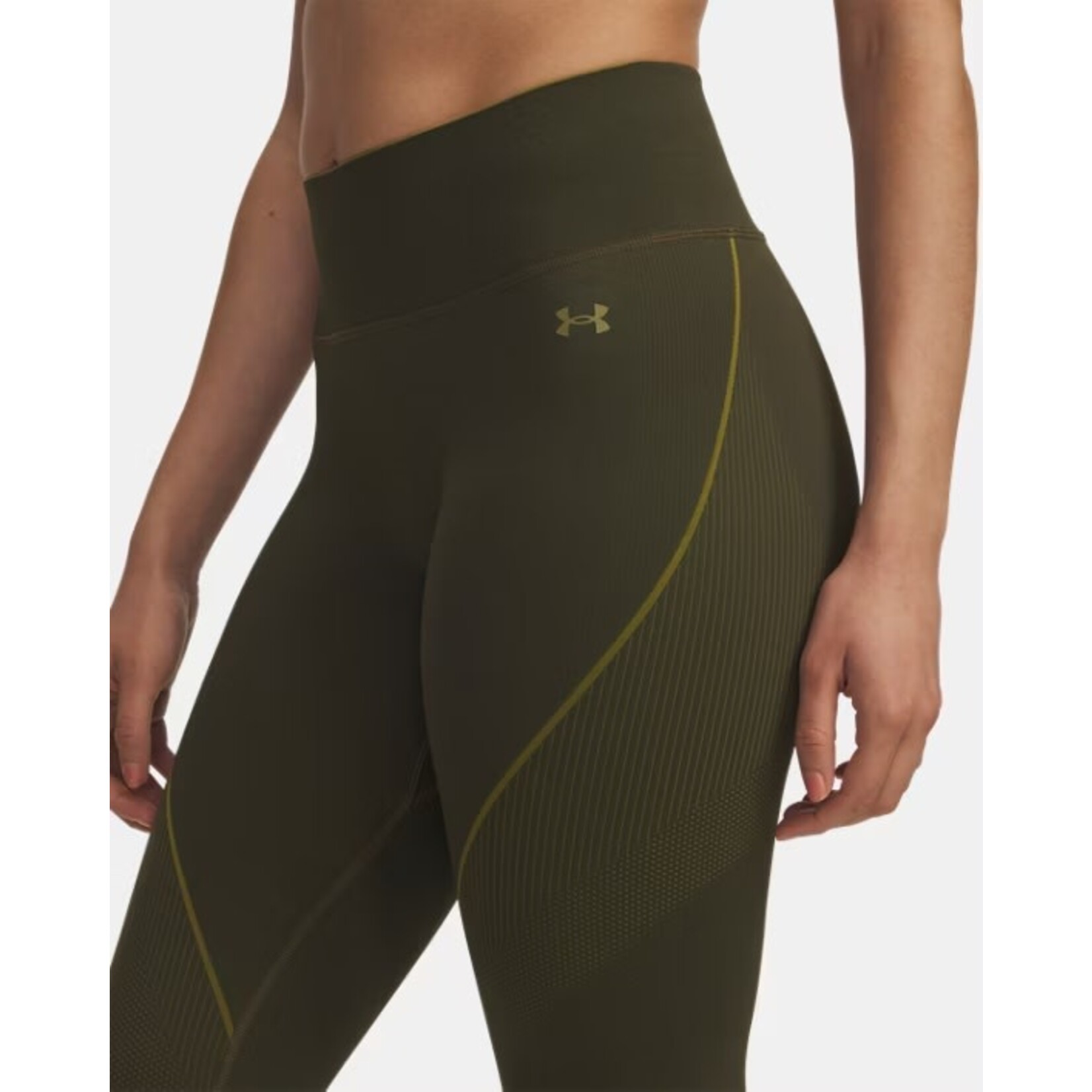 Under Armour Ua Vanish Seamless Legging-Grn