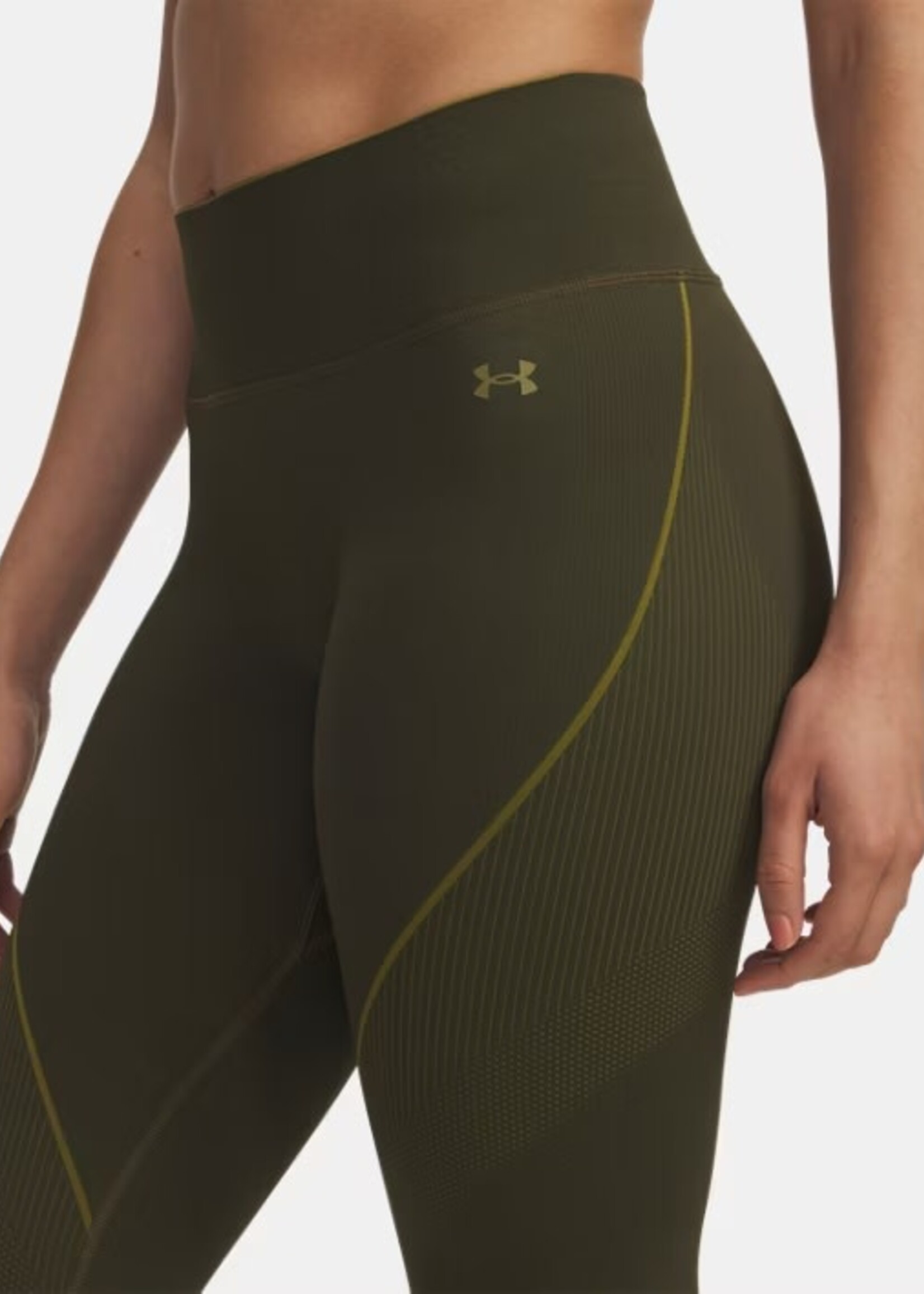 Under Armour Ua Vanish Seamless Legging-Grn