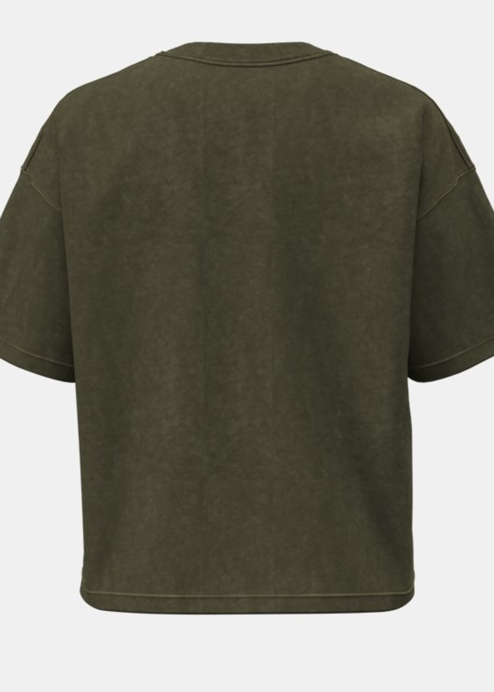 Under Armour Ua Hwt Boxy Wash Ss-Grn