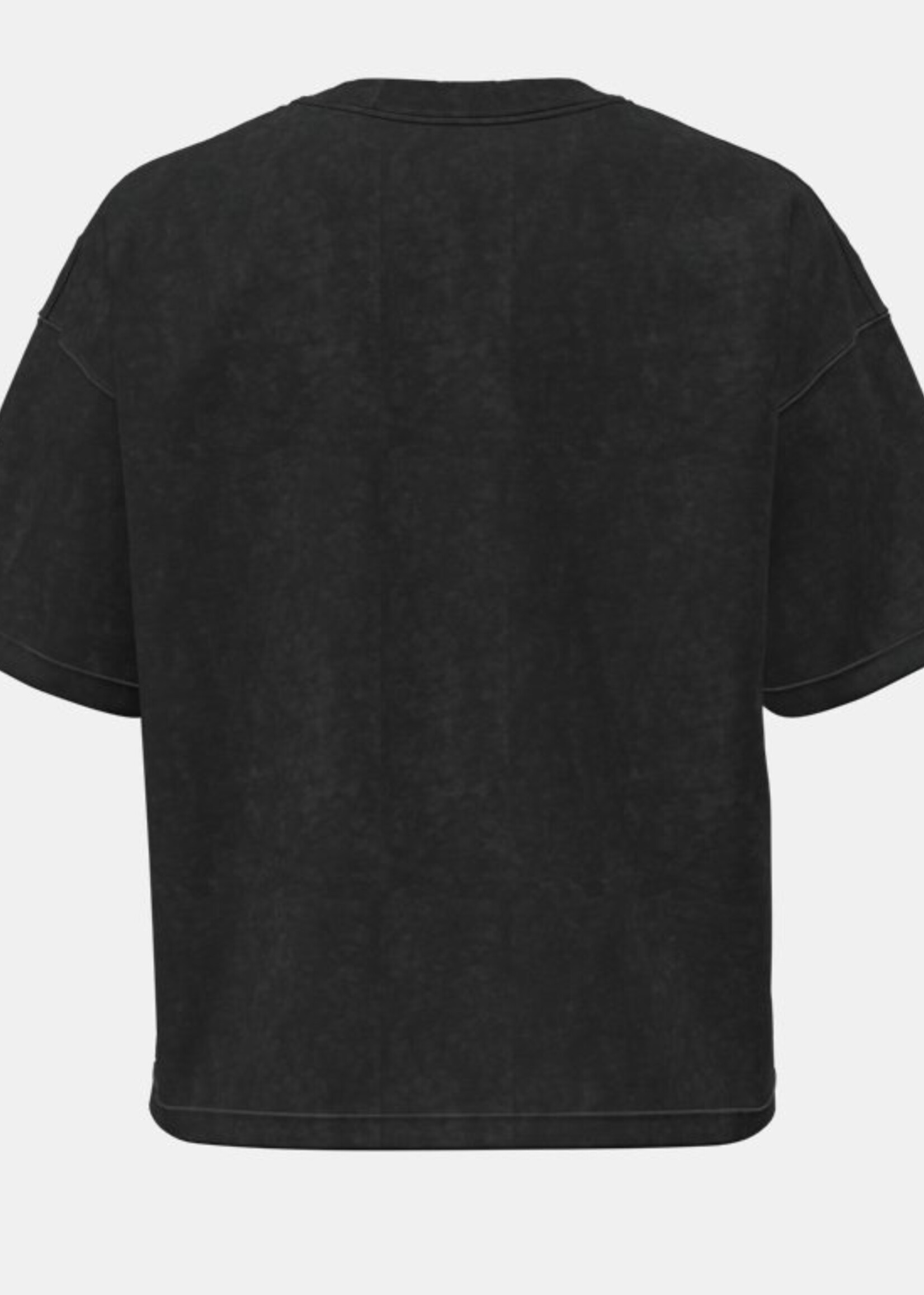 Under Armour Ua Hwt Boxy Wash Ss-Blk