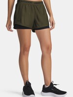 Under Armour Tech Play Up 2In1 Shorts-Grn
