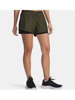 Under Armour Tech Play Up 2In1 Shorts-Grn