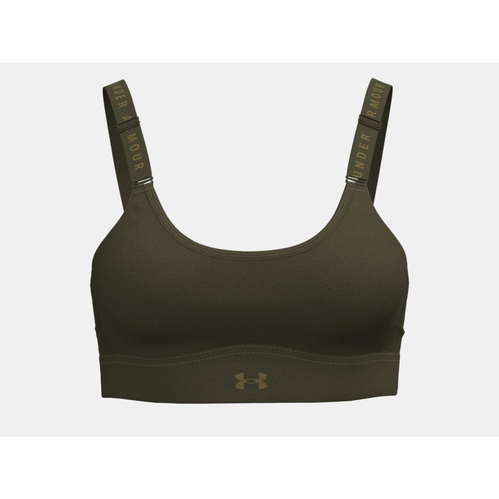Under Armour Ua Infinity Mid 2.0 Bra-Grn
