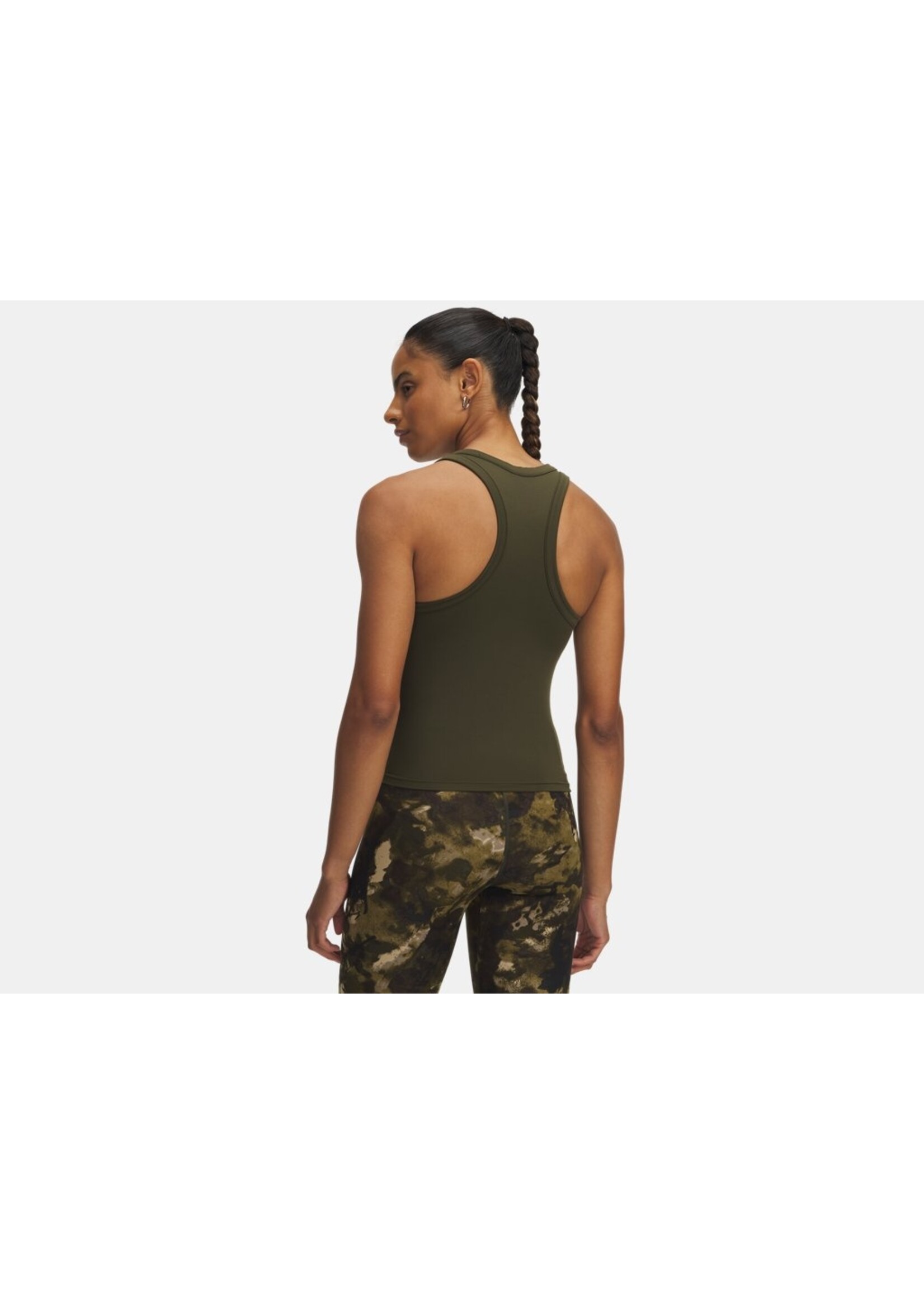 Under Armour Motion High Neck Tank-GRN