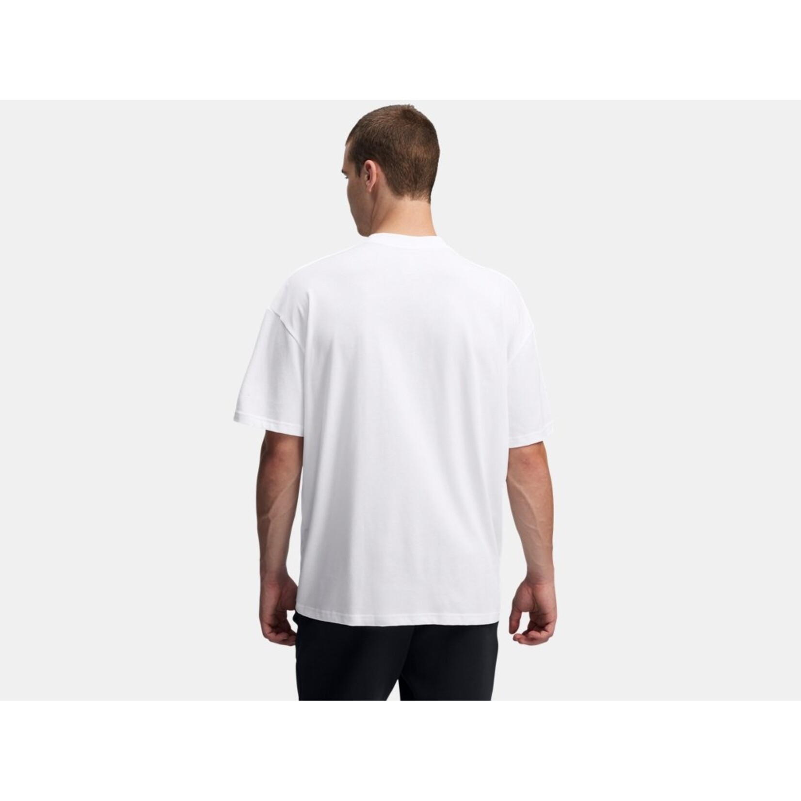 Under Armour Ua M Hw Os Sm Box Ss-Wht