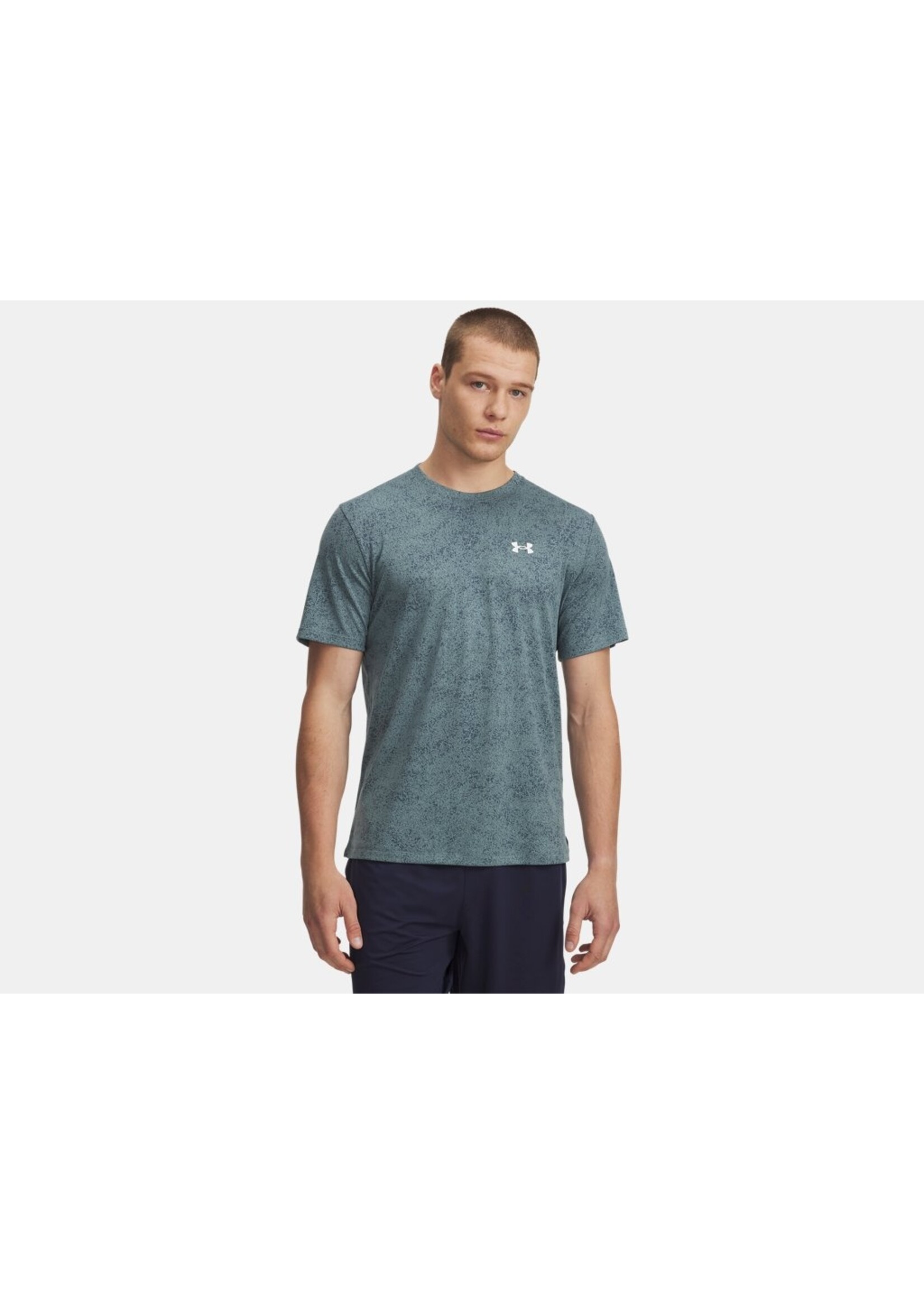 Under Armour Ua Tech Tee Pixelate-Blu 587