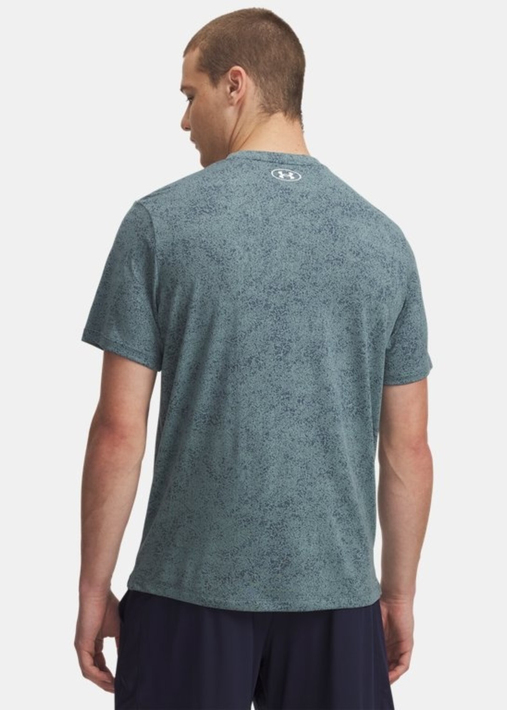 Under Armour Ua Tech Tee Pixelate-Blu 587